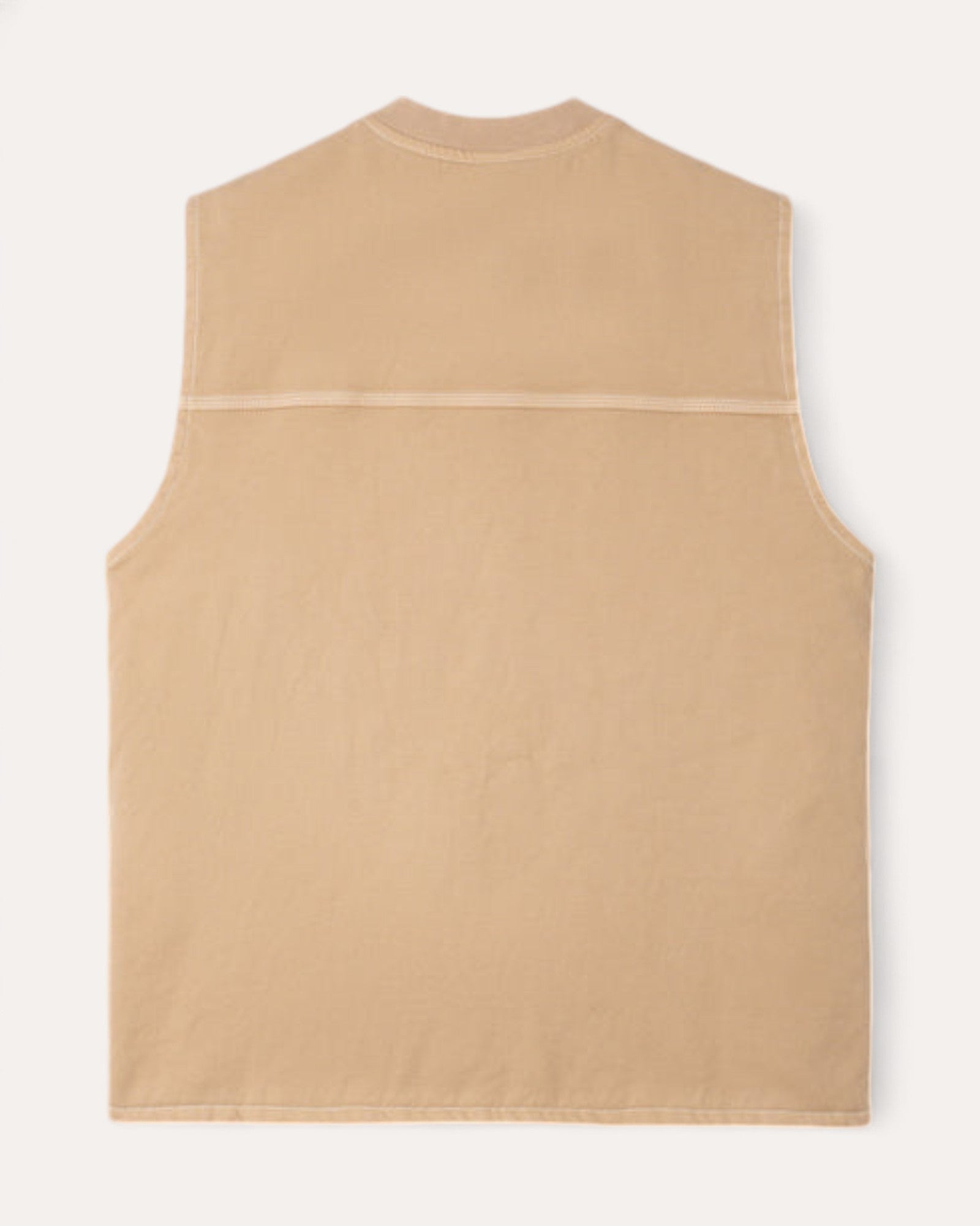 Pork Chop Vest Antique Kaki Duck