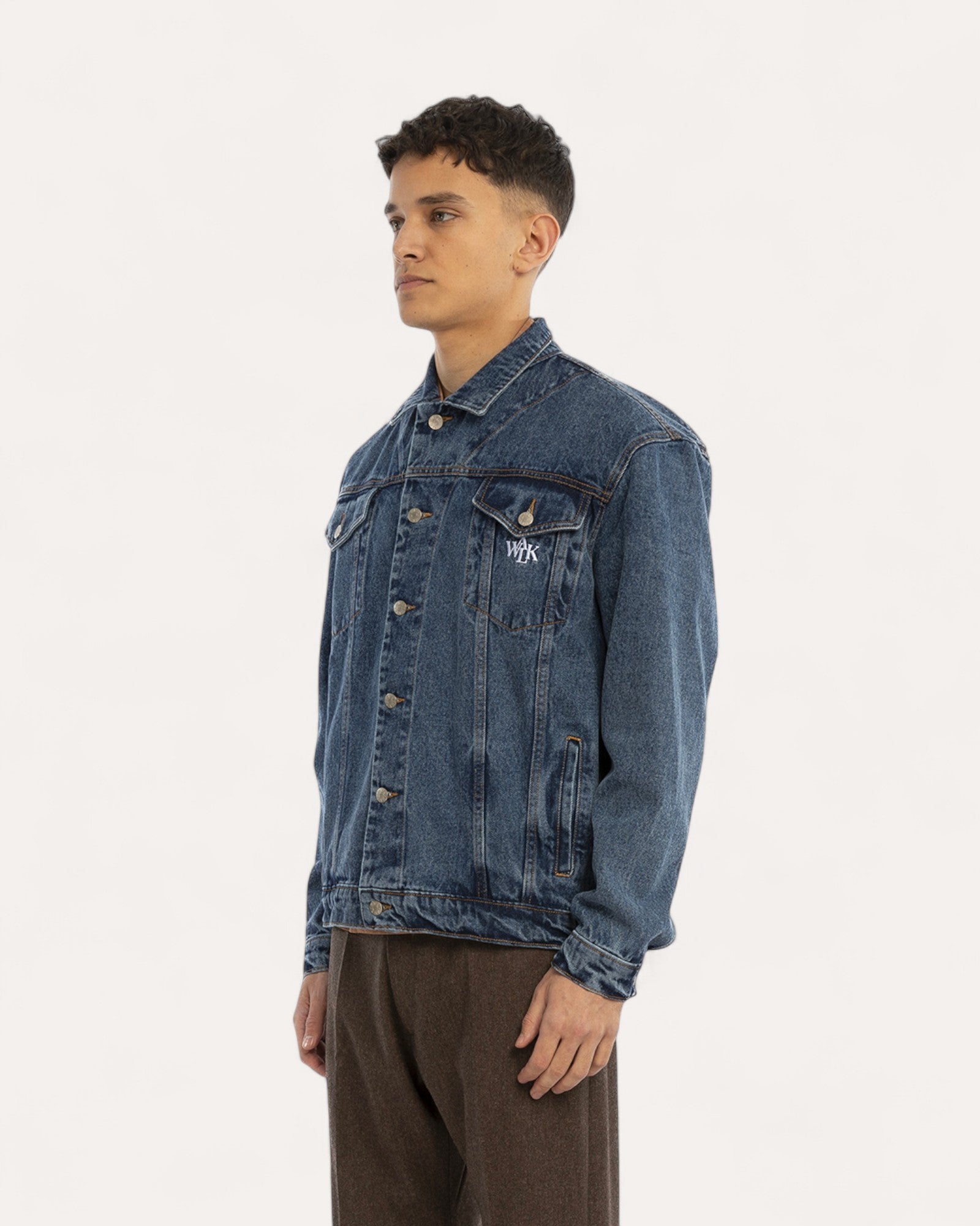 Veste jean light blue