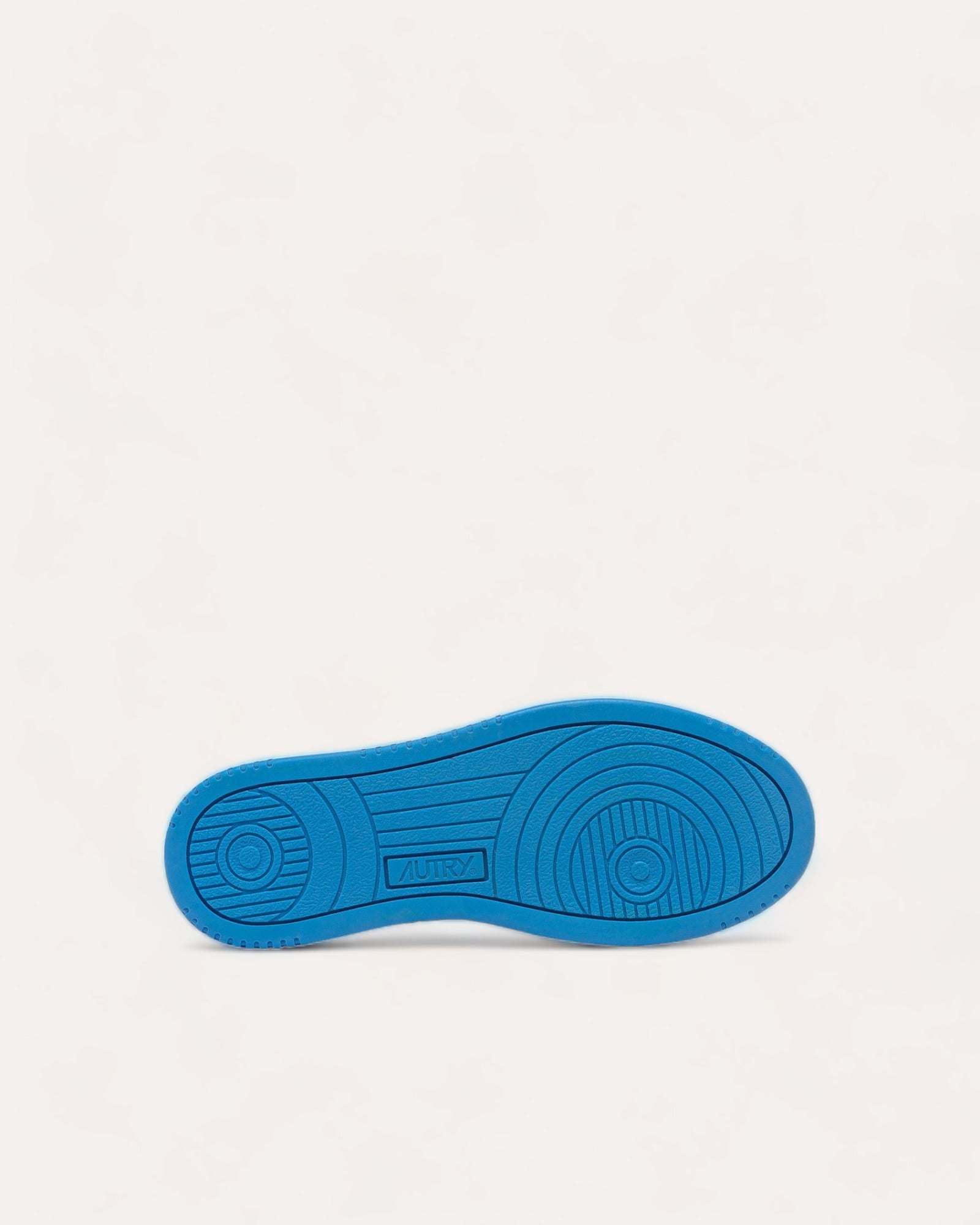 Autry Medalist Low Cuir Bicolore Bleu