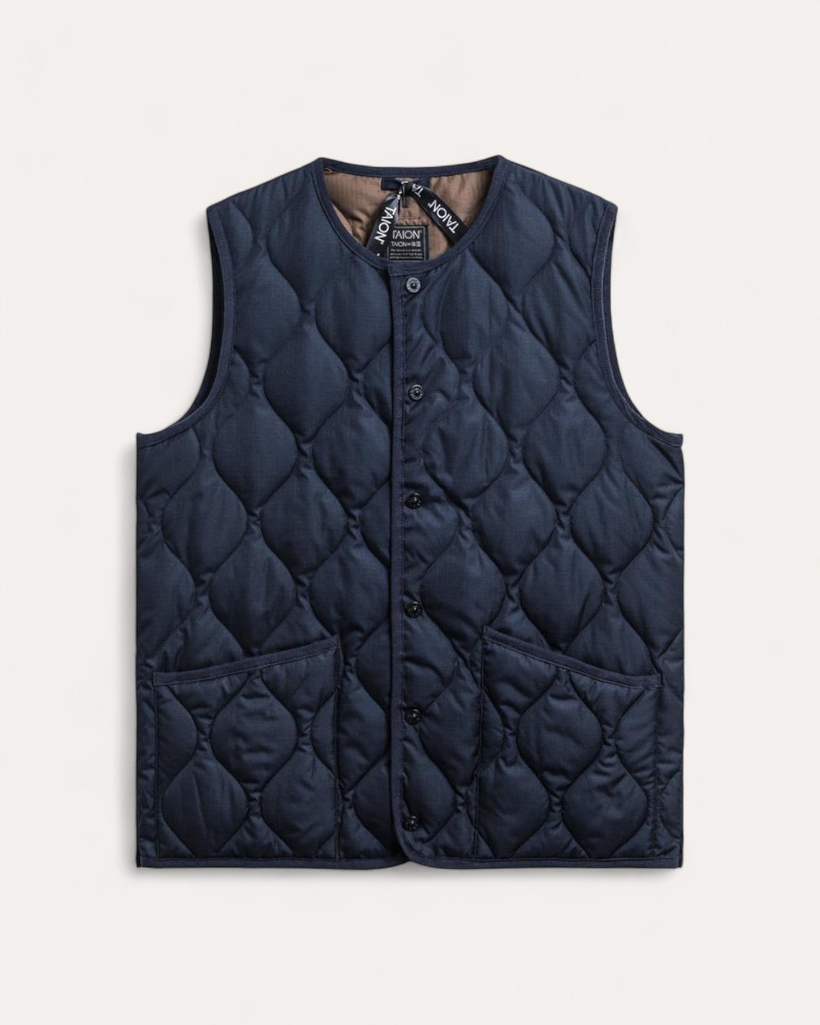 Gilet Militaire Col Rond | TAION