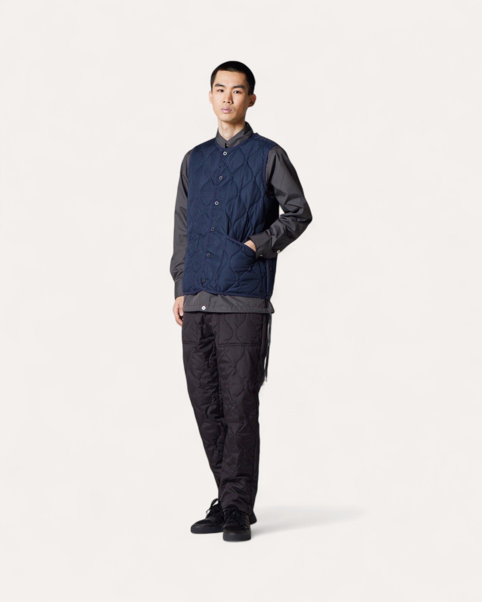 Gilet Militaire Col Rond | TAION