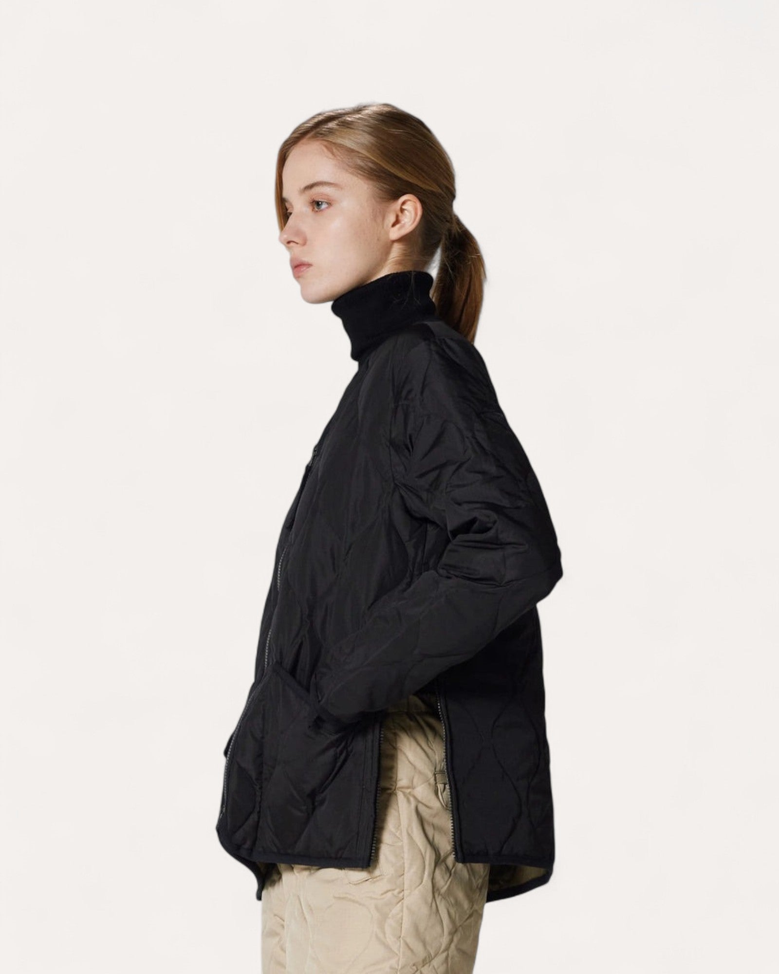 Veste manches longues col V | TAION