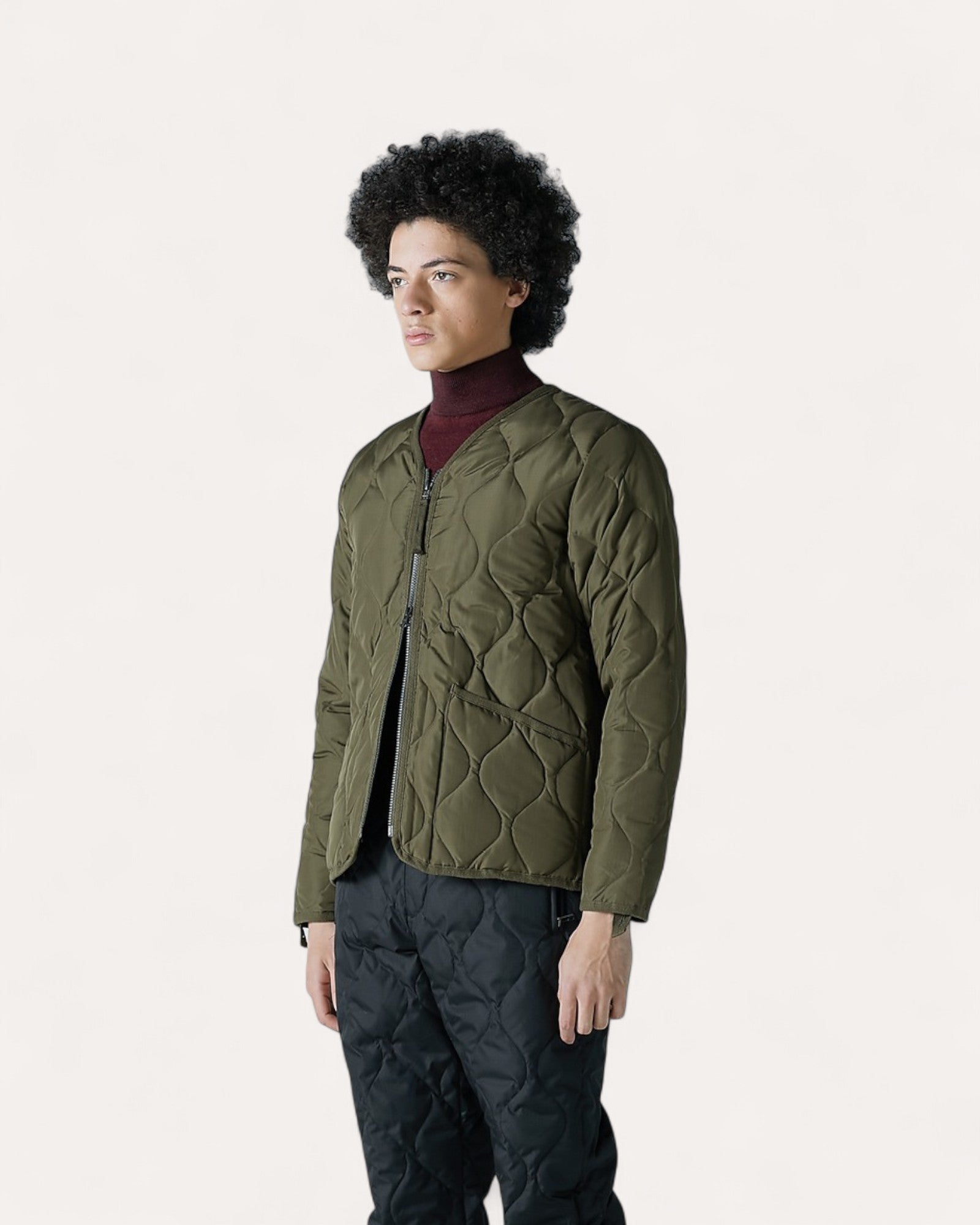 Veste manches longues col V | TAION