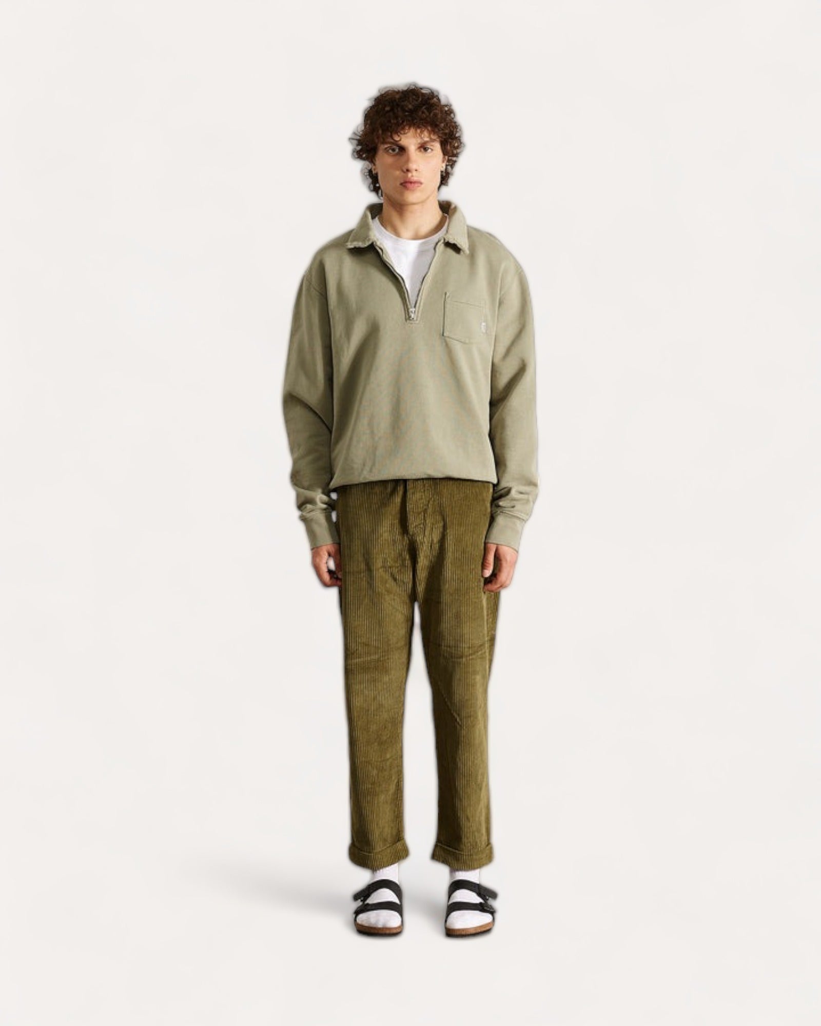 Pantalon Velours Jorge Kaki