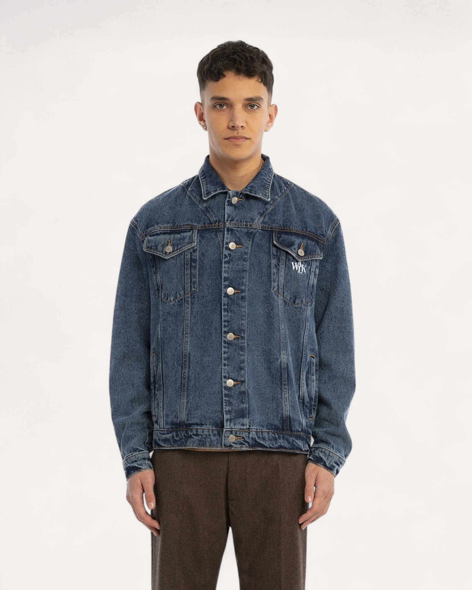 Veste jean light blue