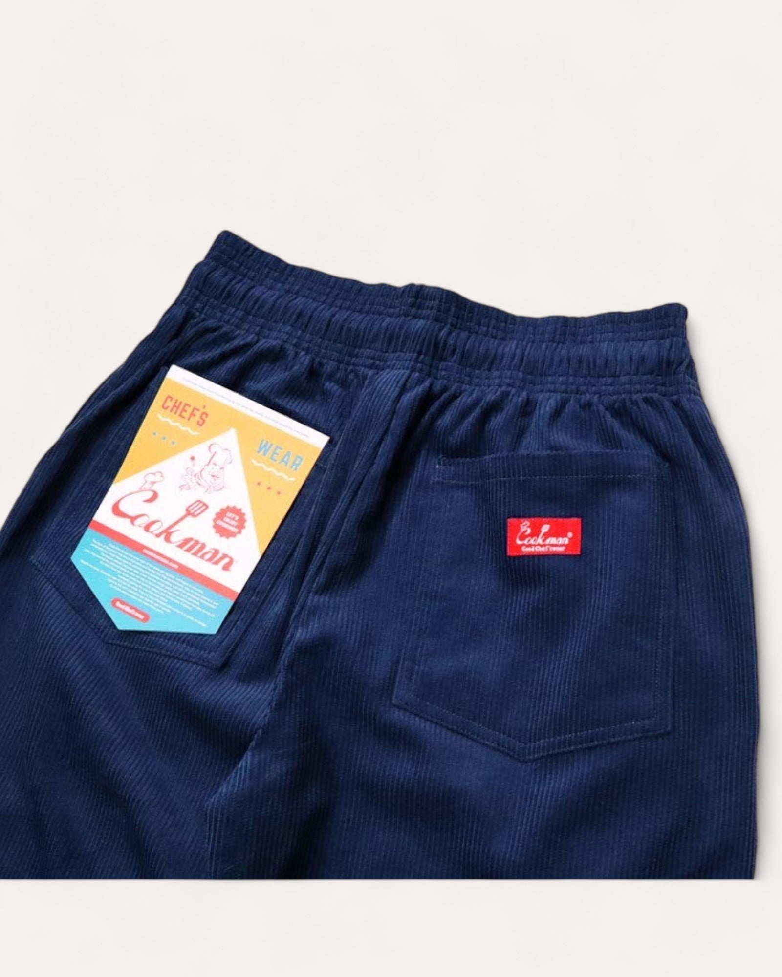 Chef Pants Velours Navy