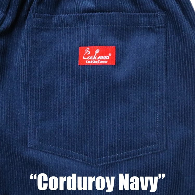 Chef Pants Velours Navy