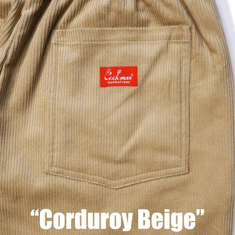 Chef Pants Velours Beige