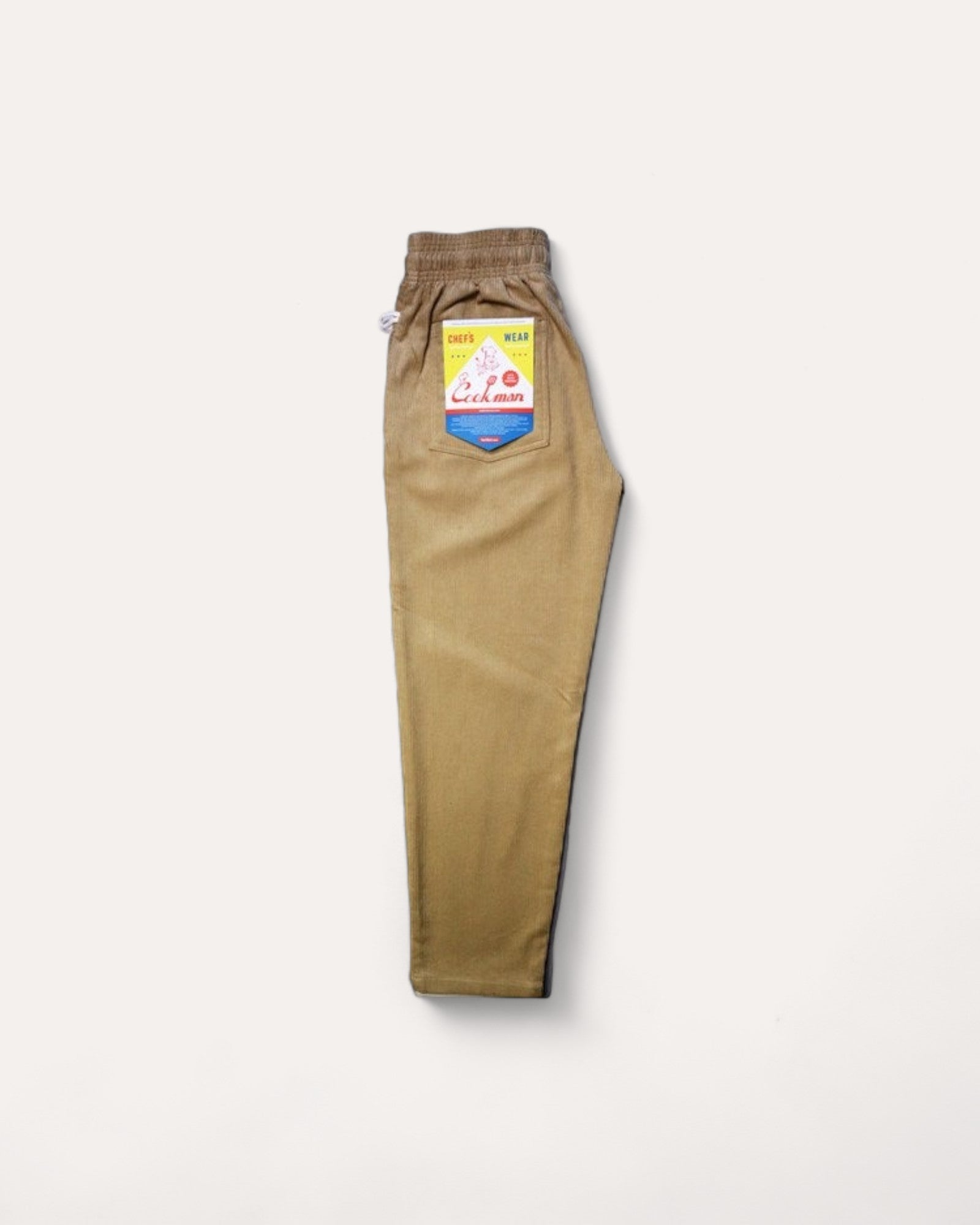 Chef Pants Velours Beige