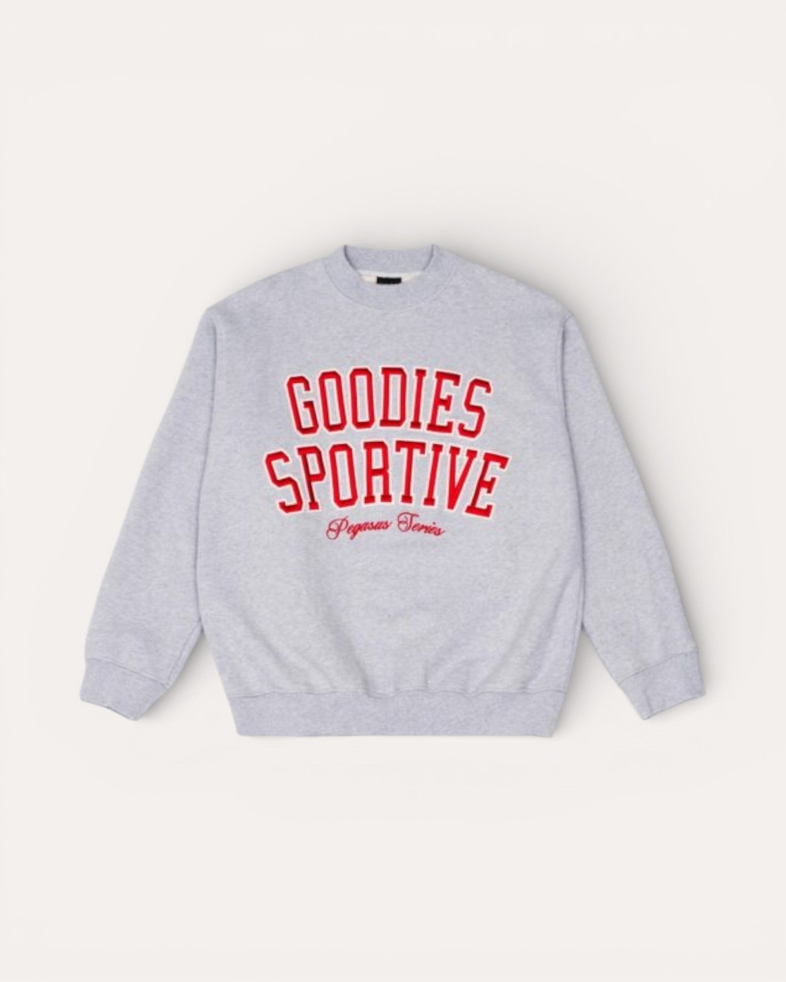 Goodies Sportive - Baseball Grey Crewneck