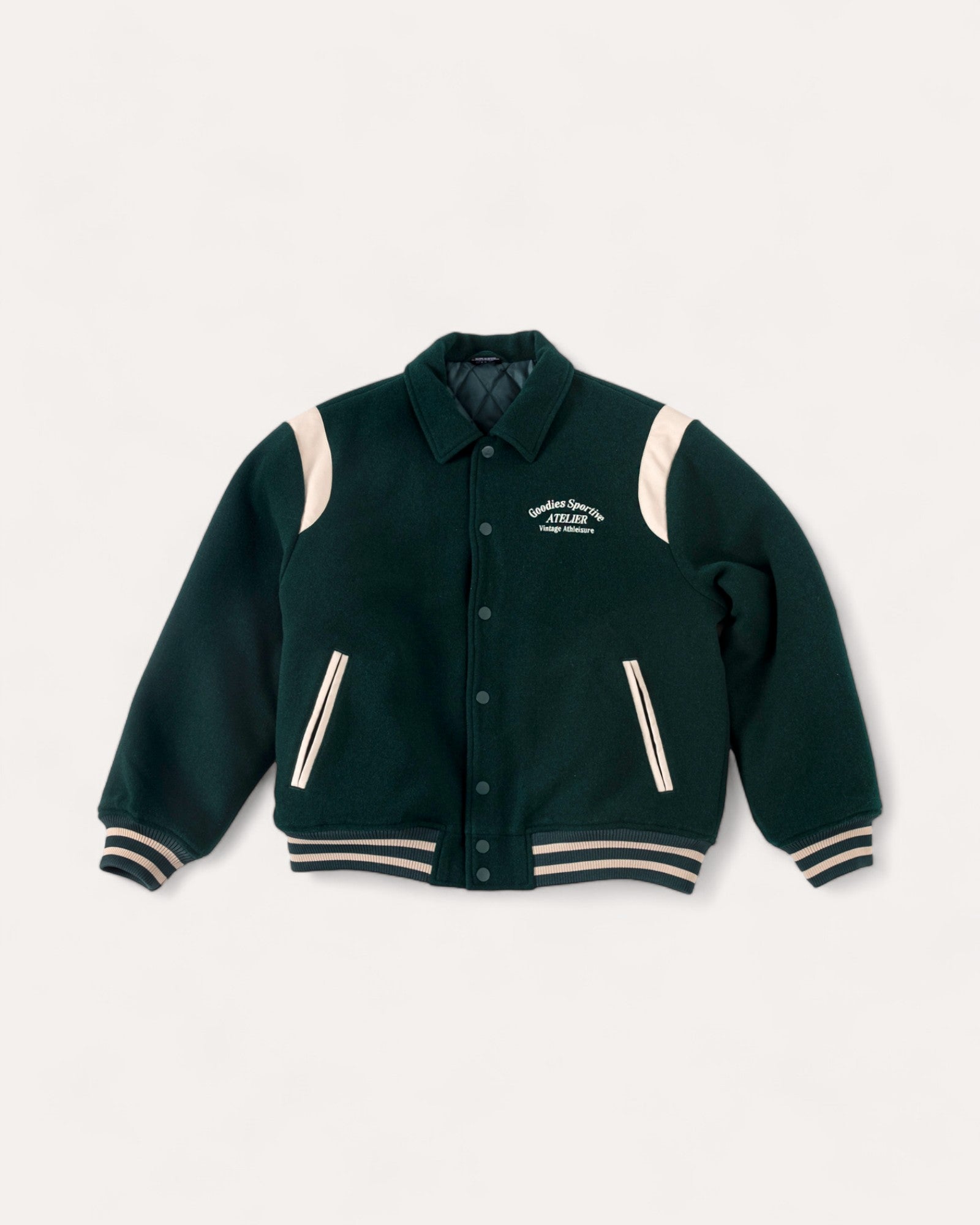 Wool Retro Varsity