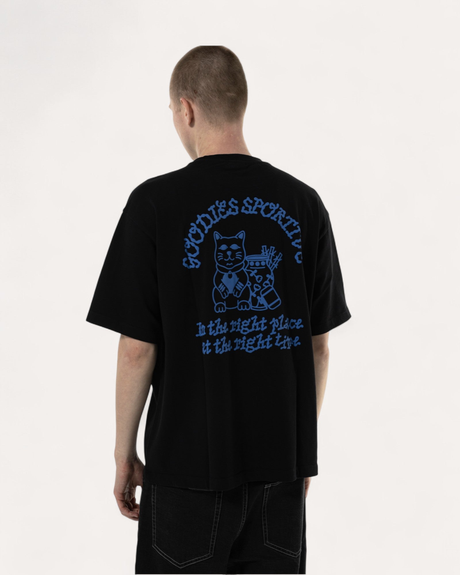 T-shirt Cats Black