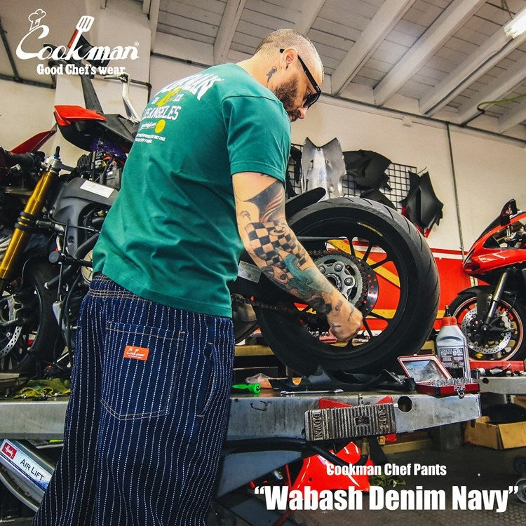 Chef Pants Wabash Denim Navy