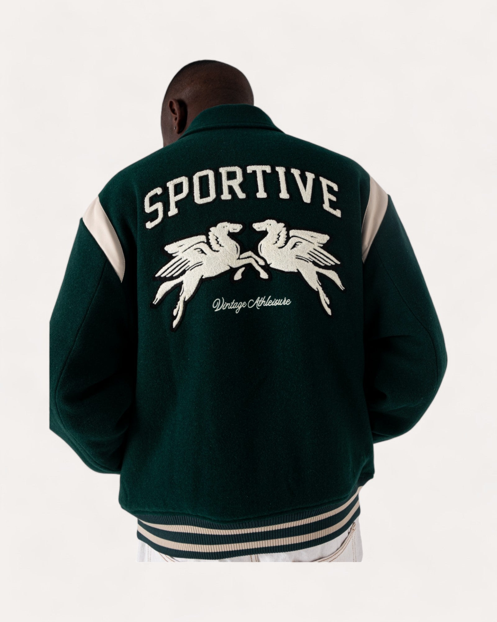 Wool Retro Varsity