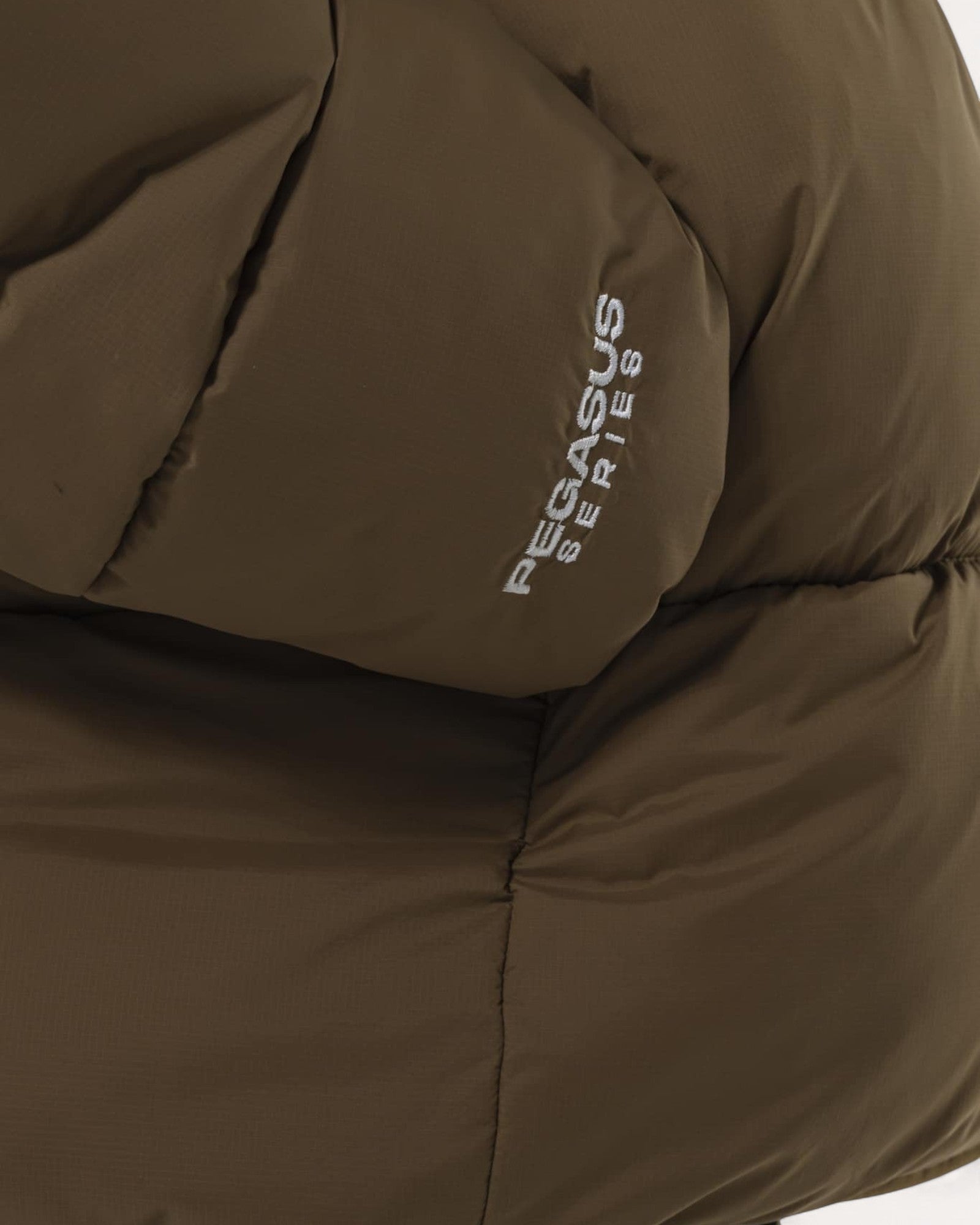 Goodies Sporty Puffer Jacket Chocolate