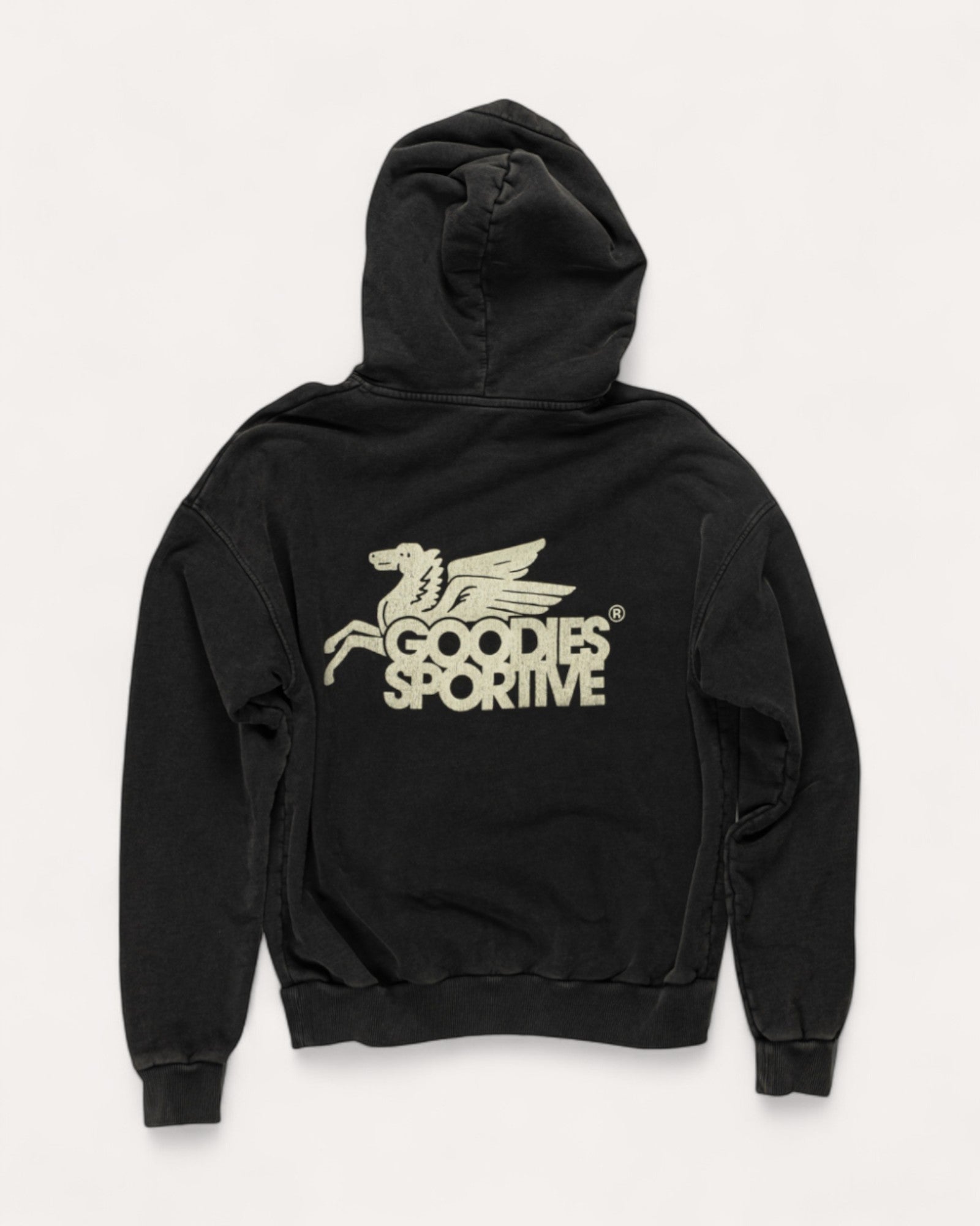 Hoodie Black Pegasus