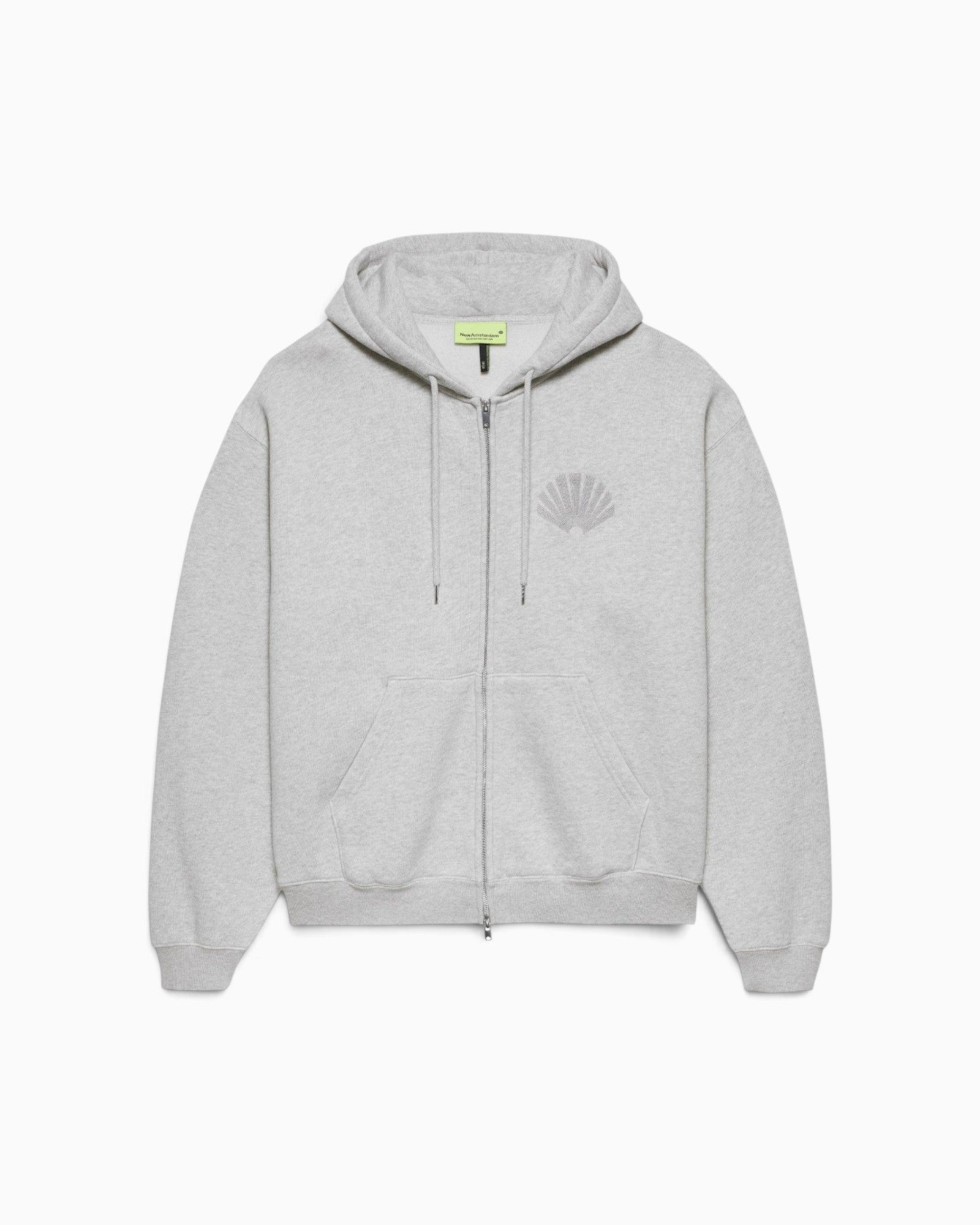 Chop Zip Hoodie Grey