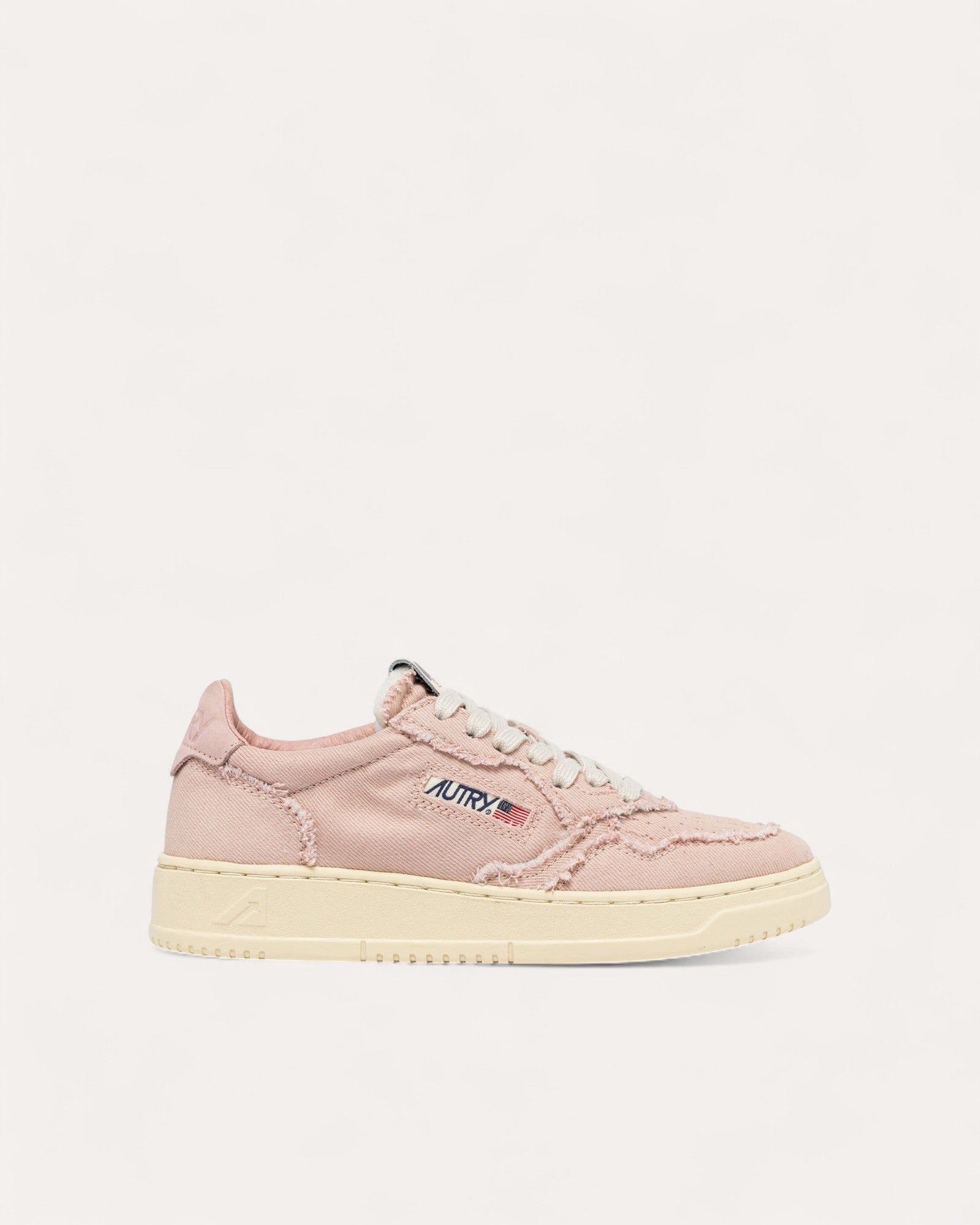 Autry Baskets femme Medalist Low Denim Peach