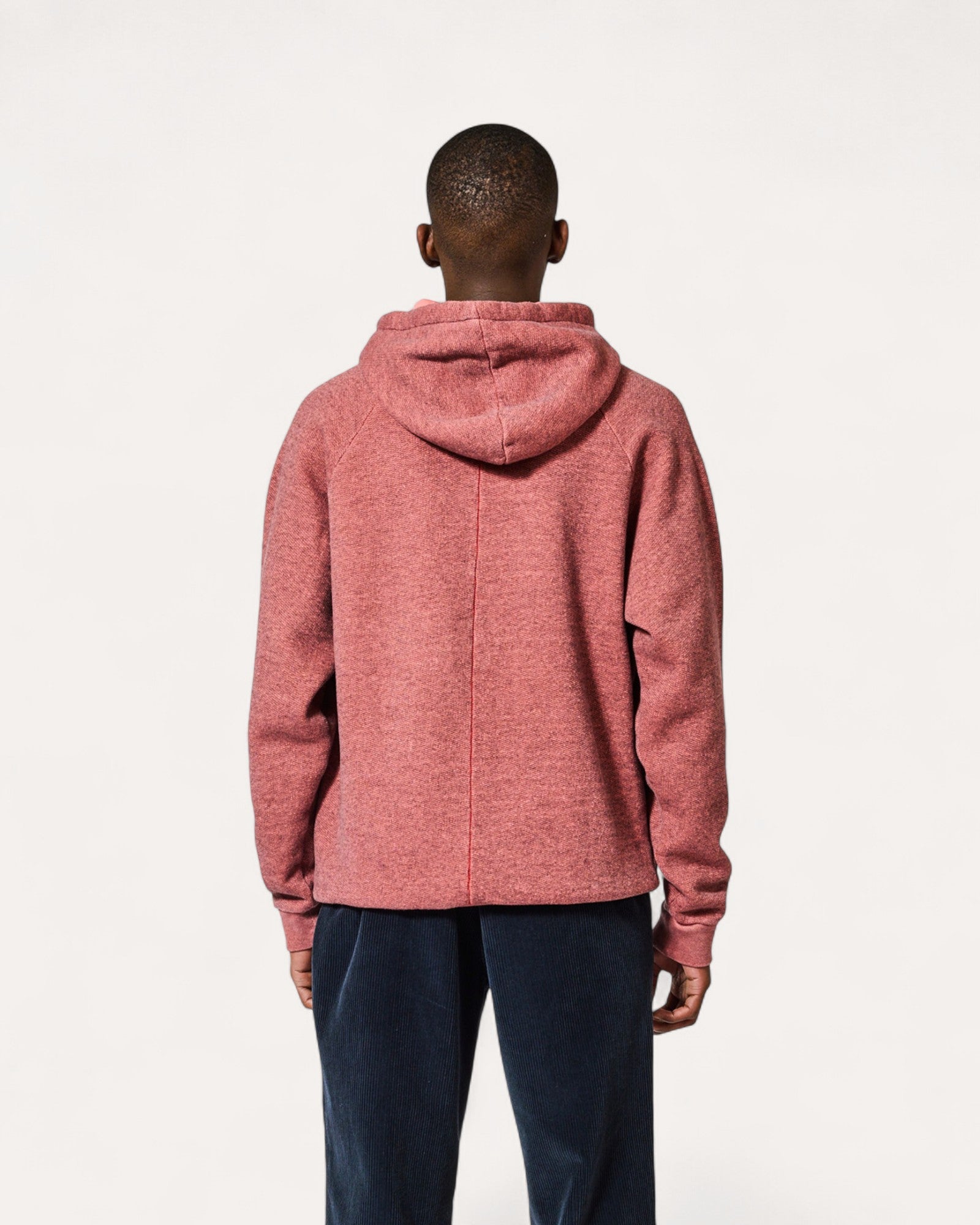 Hoodie HOMECORE Terry Coral Pink