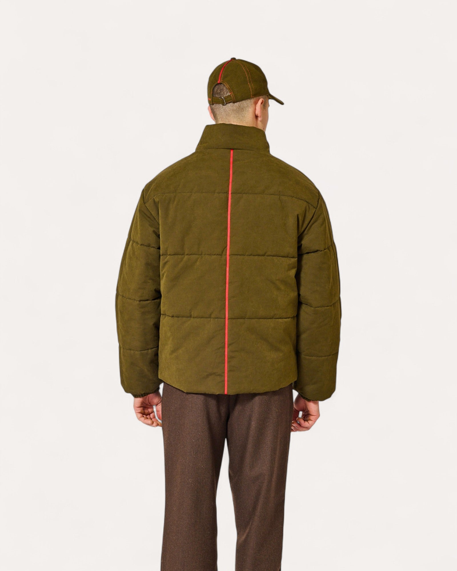 Manteau HOMECORE Tobias Peach Khaki