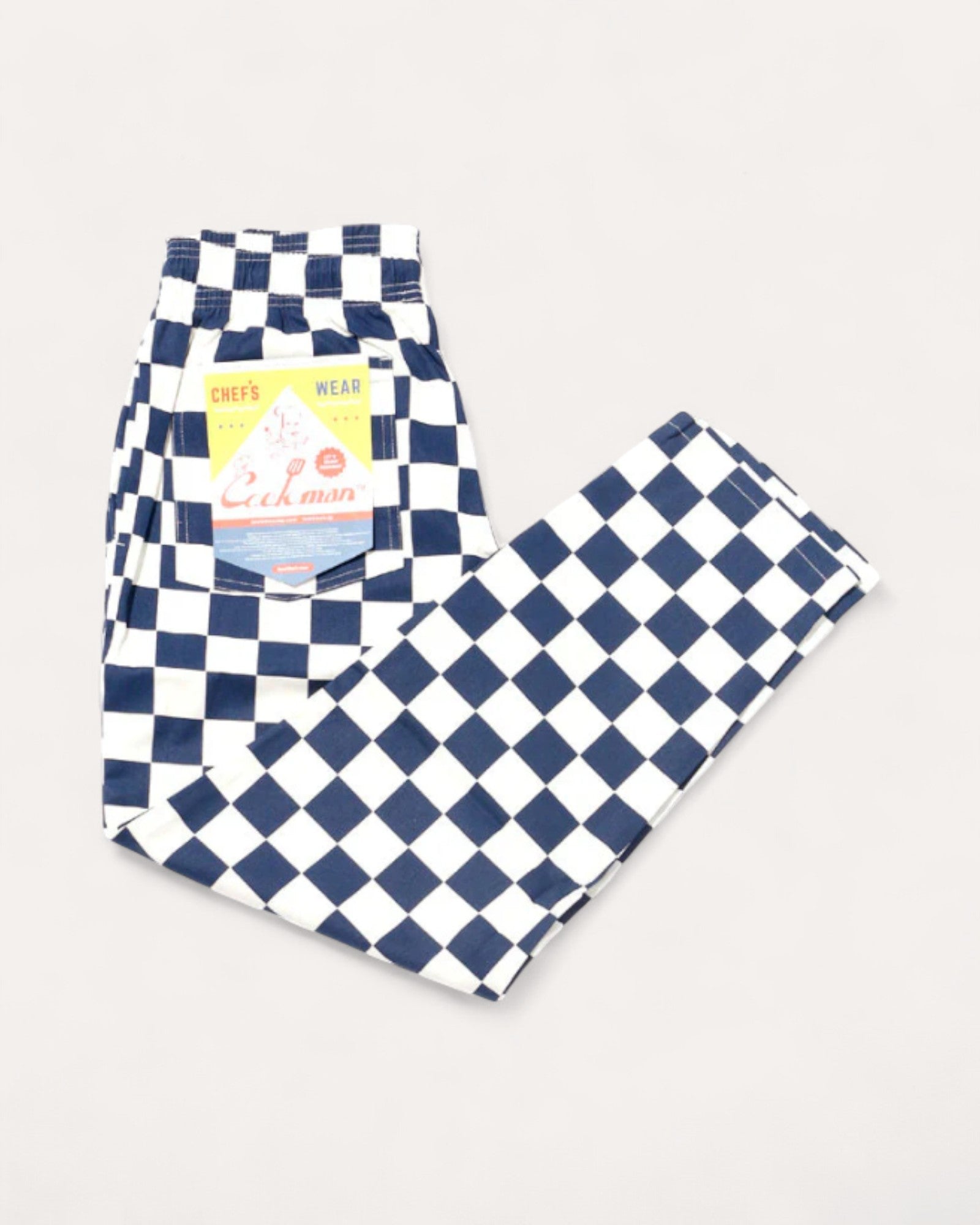 Pantalon Cookman Chef Pant Checker Navy