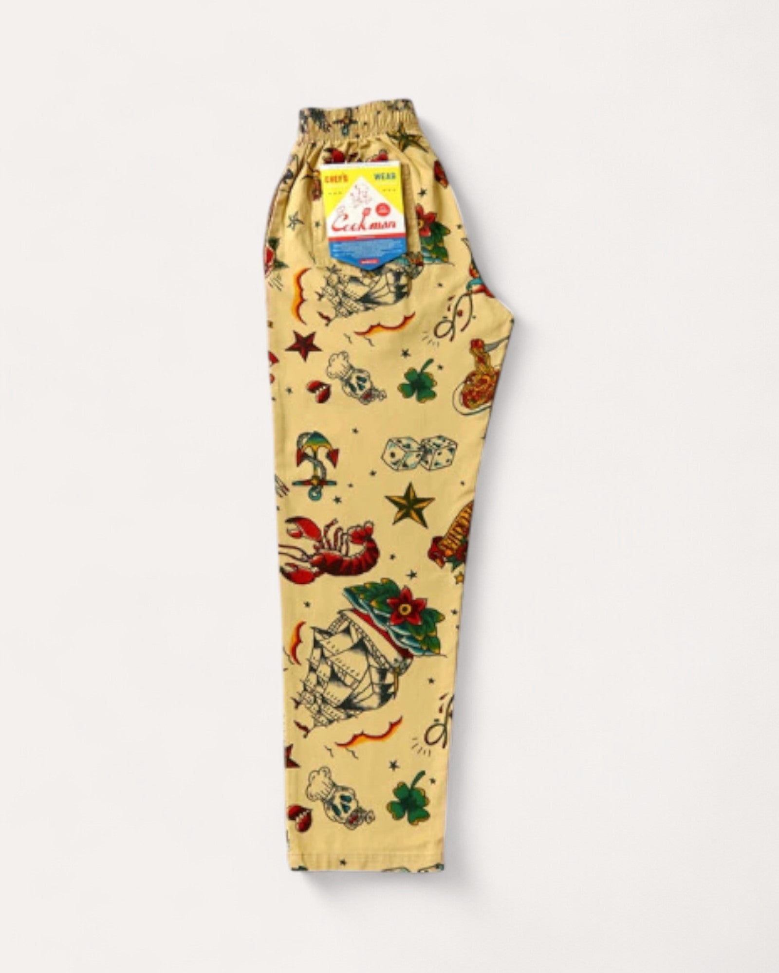 Pantalon Cookman Chef Pant "Old Tattoo" x Marie