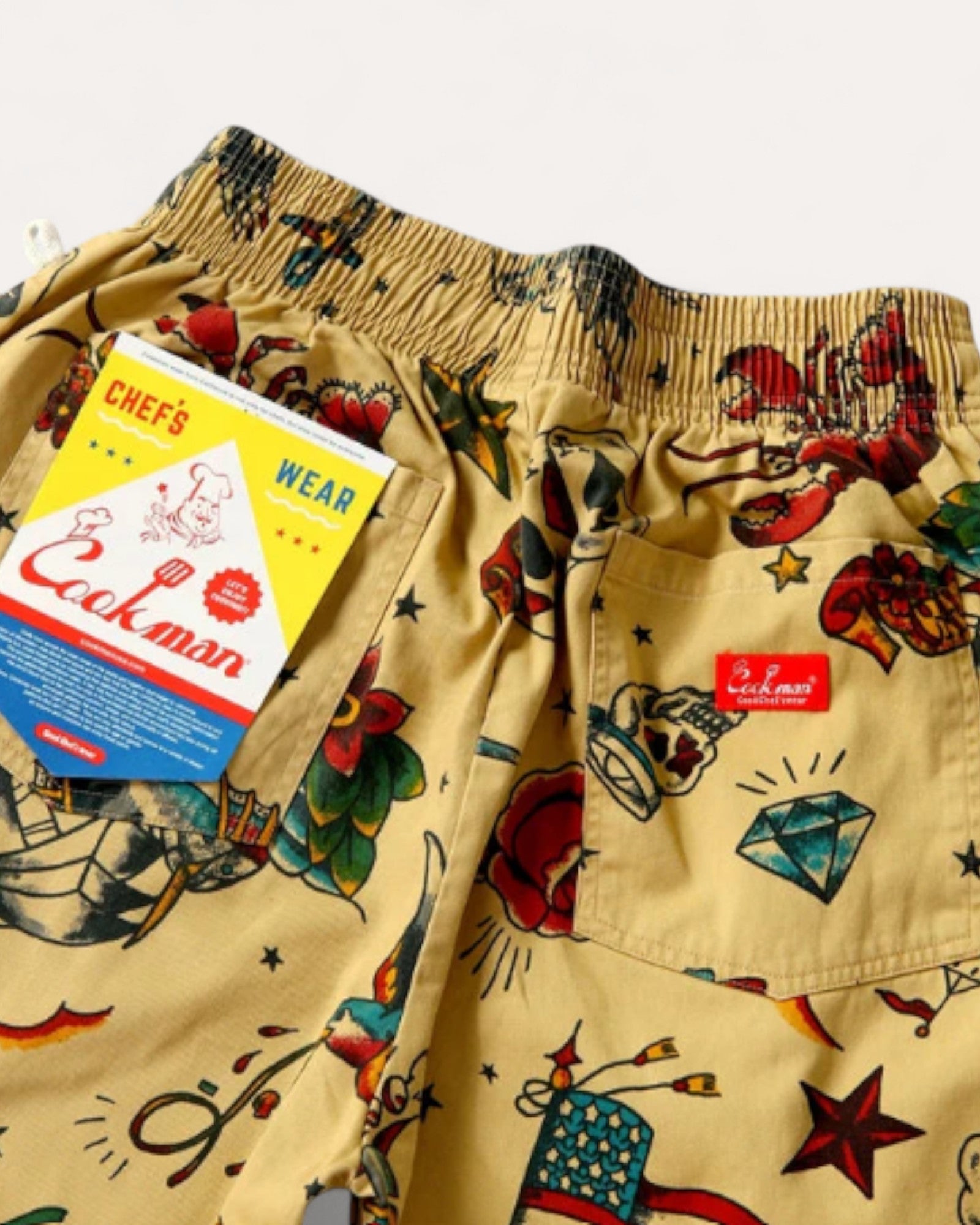 Pantalon Cookman Chef Pant "Old Tattoo" x Marie