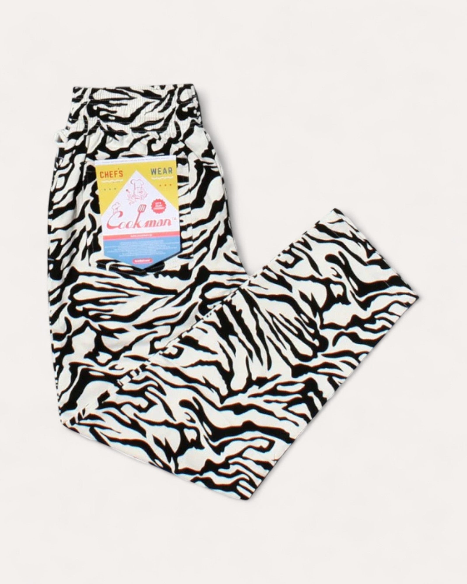 Pantalon Cookman Chef Pant Motif ZEBRA