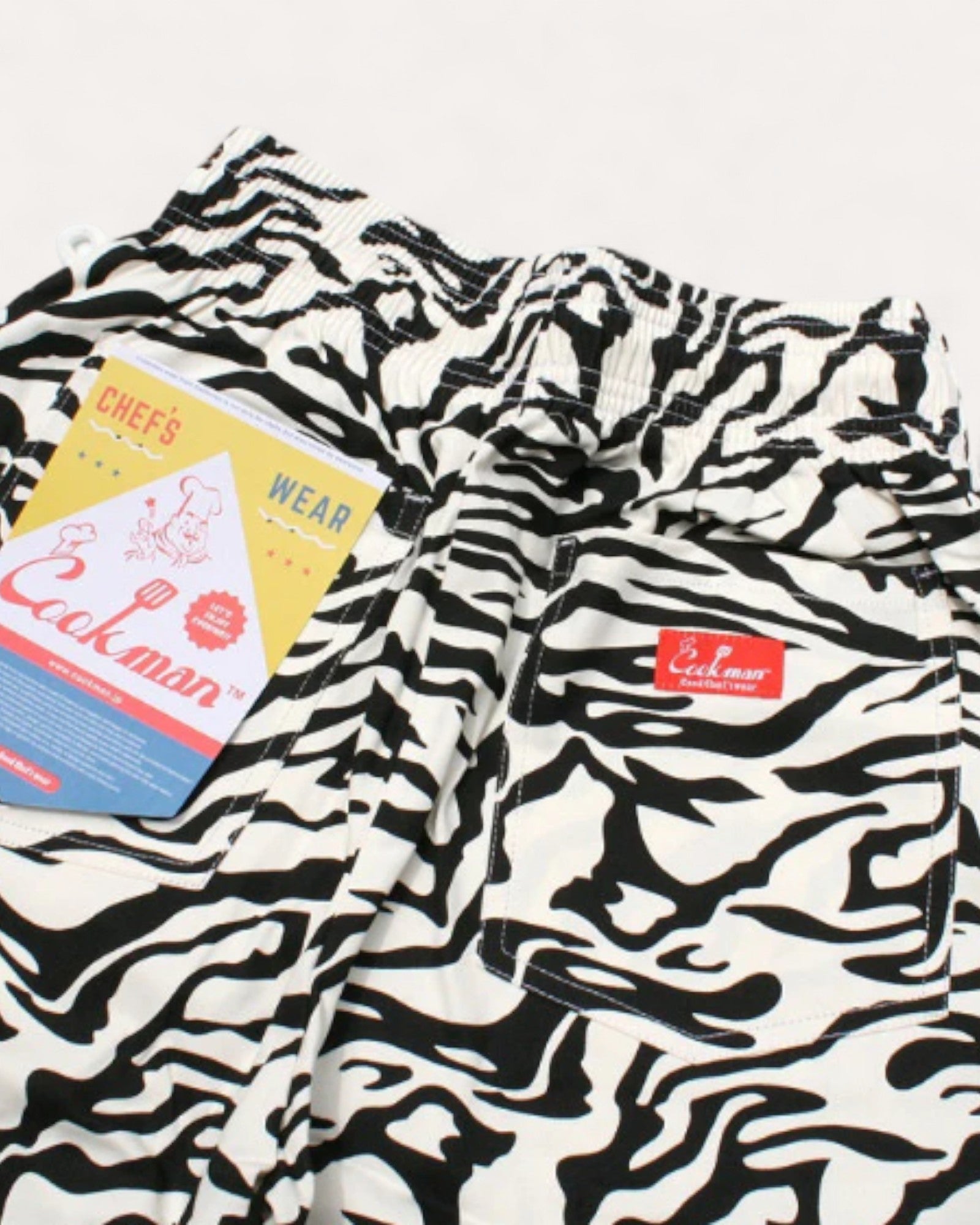 Pantalon Cookman Chef Pant Motif ZEBRA