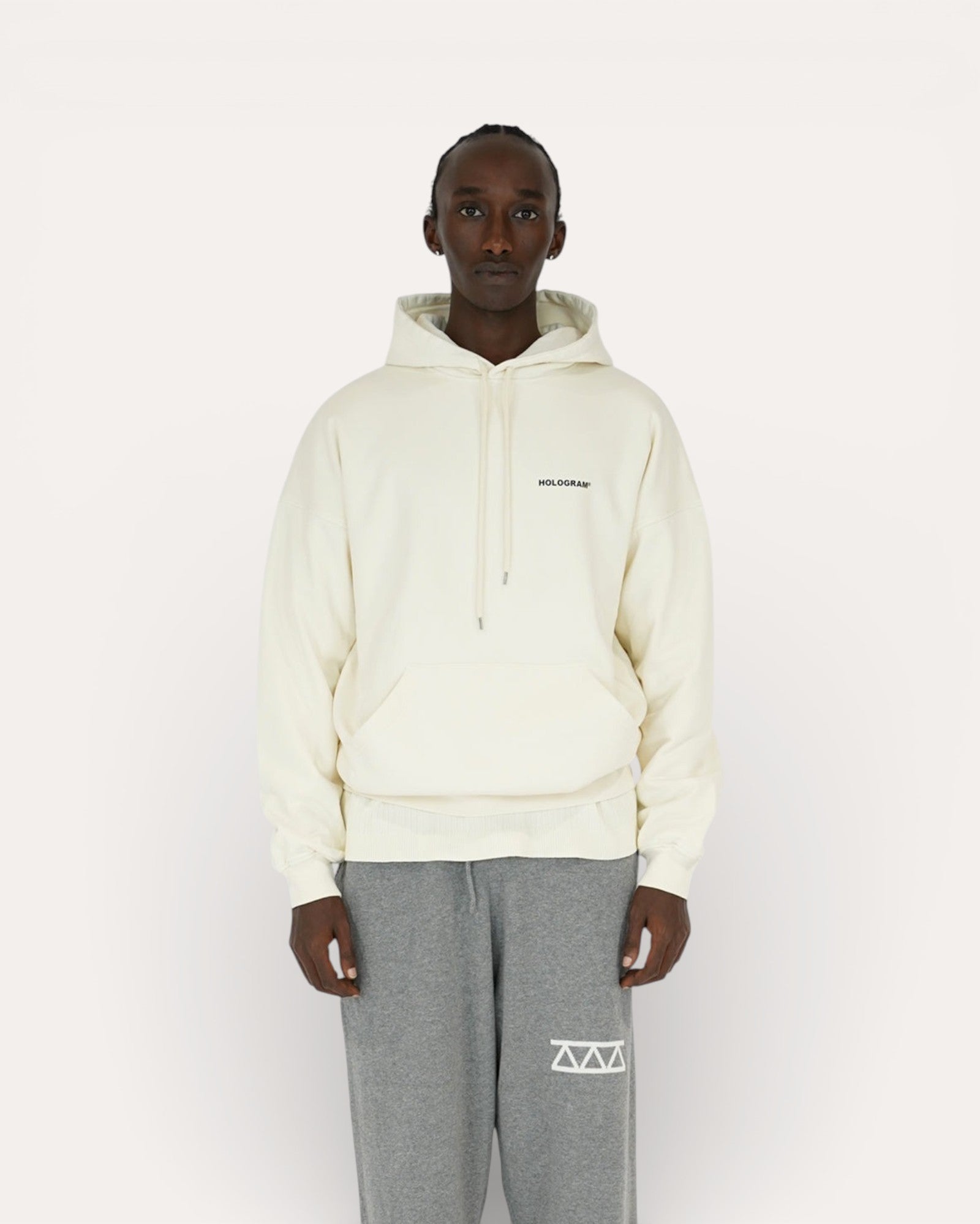 Hoodie Hologram Unit Beige