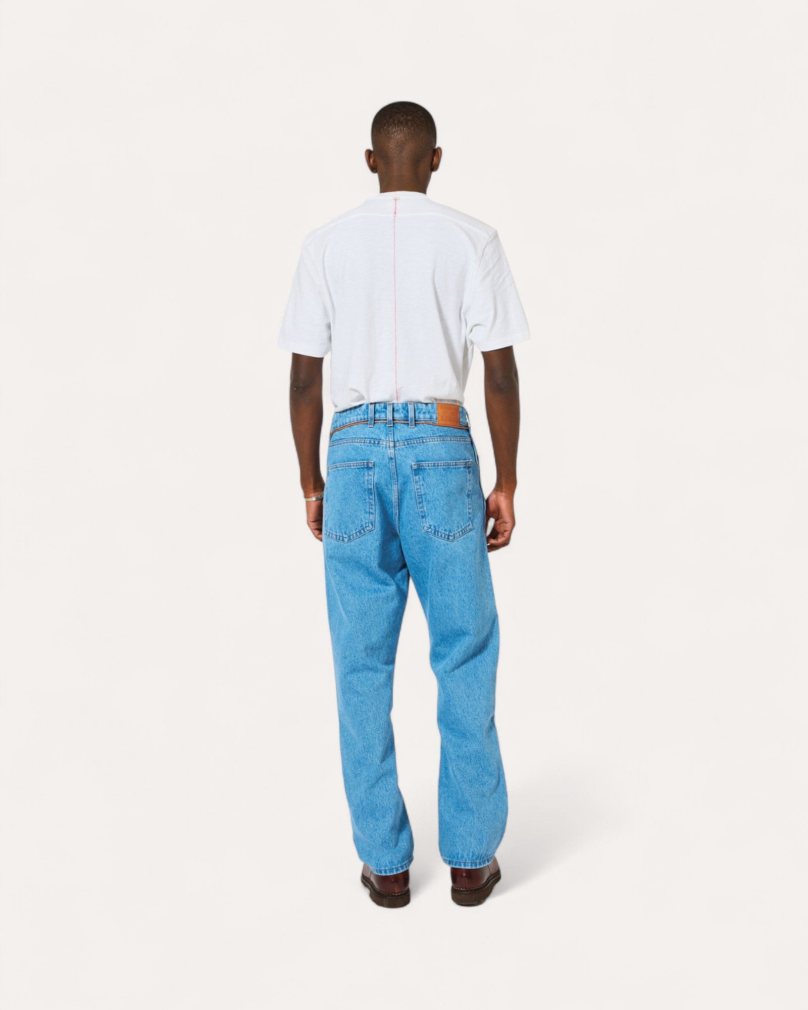 HOMECORE Jabali Algo Wide Bleached Jeans