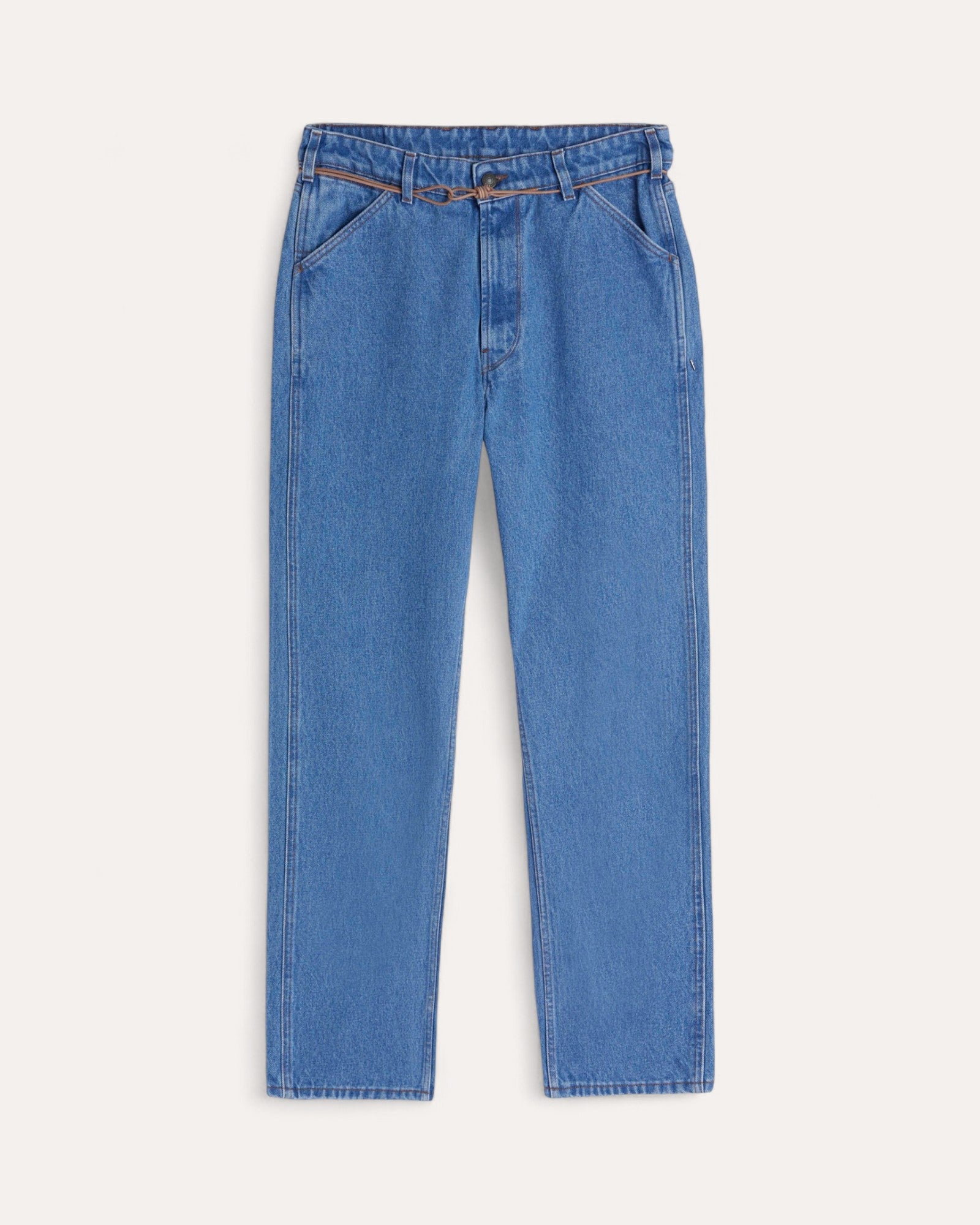 HOMECORE Jabali Algo Wide Bleached Jeans