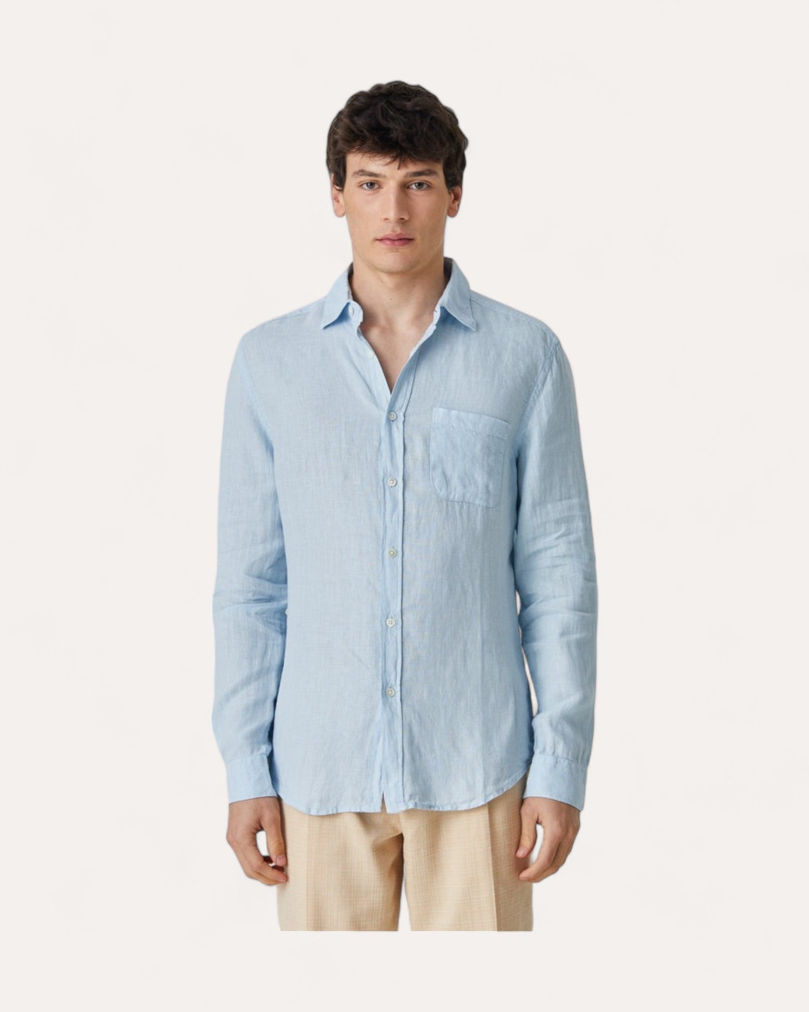 Sky Linen Shirt