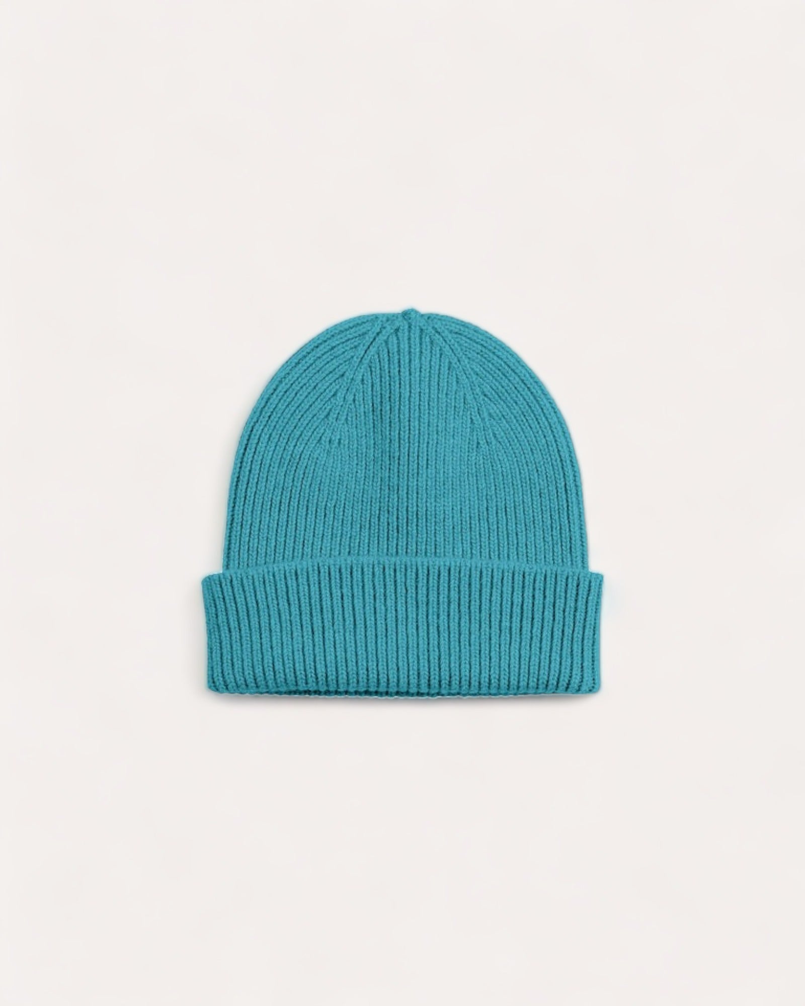 Bonnet en laine Mérinos - Teal Blue