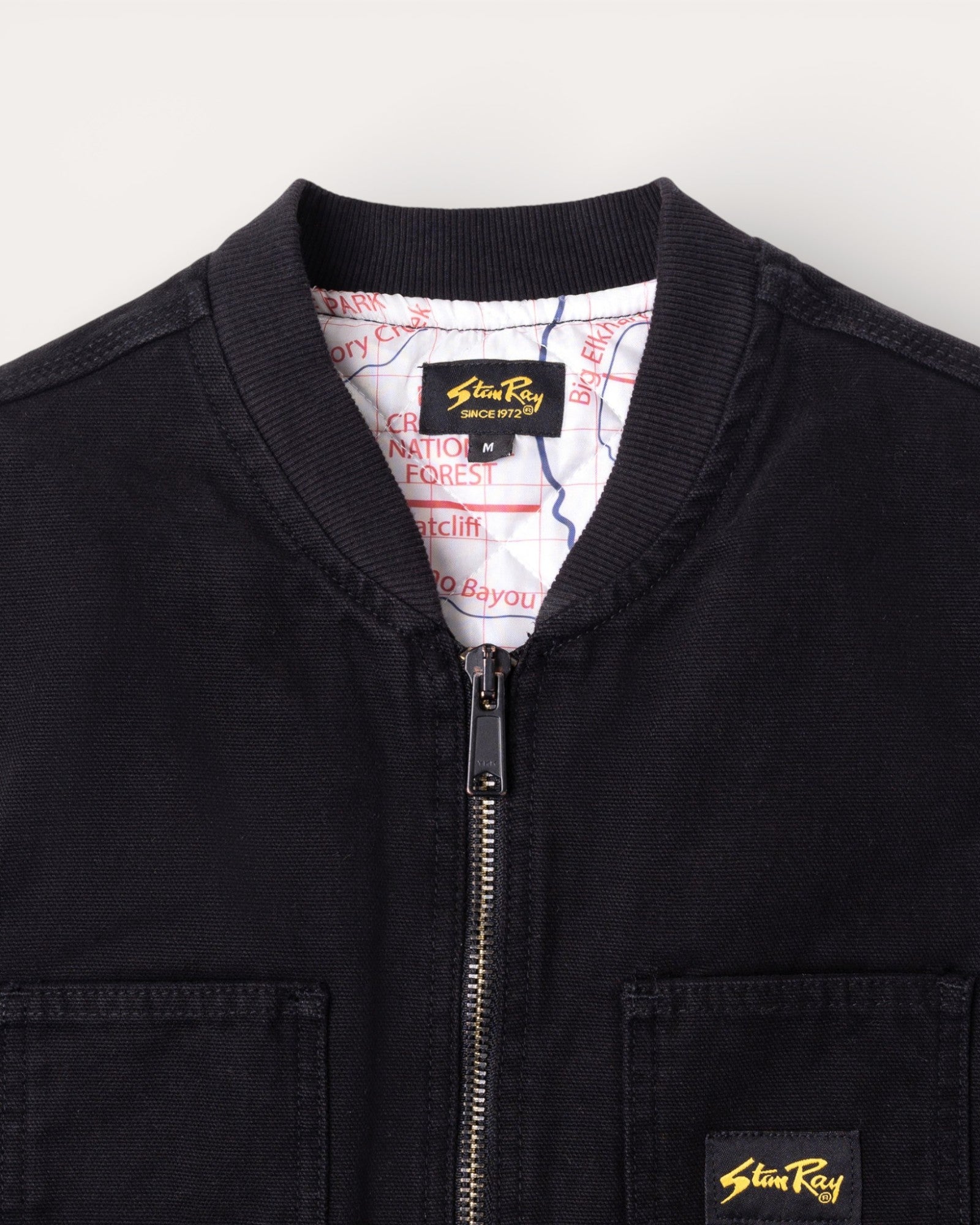 Pork Chop Vest Black Stan Ray