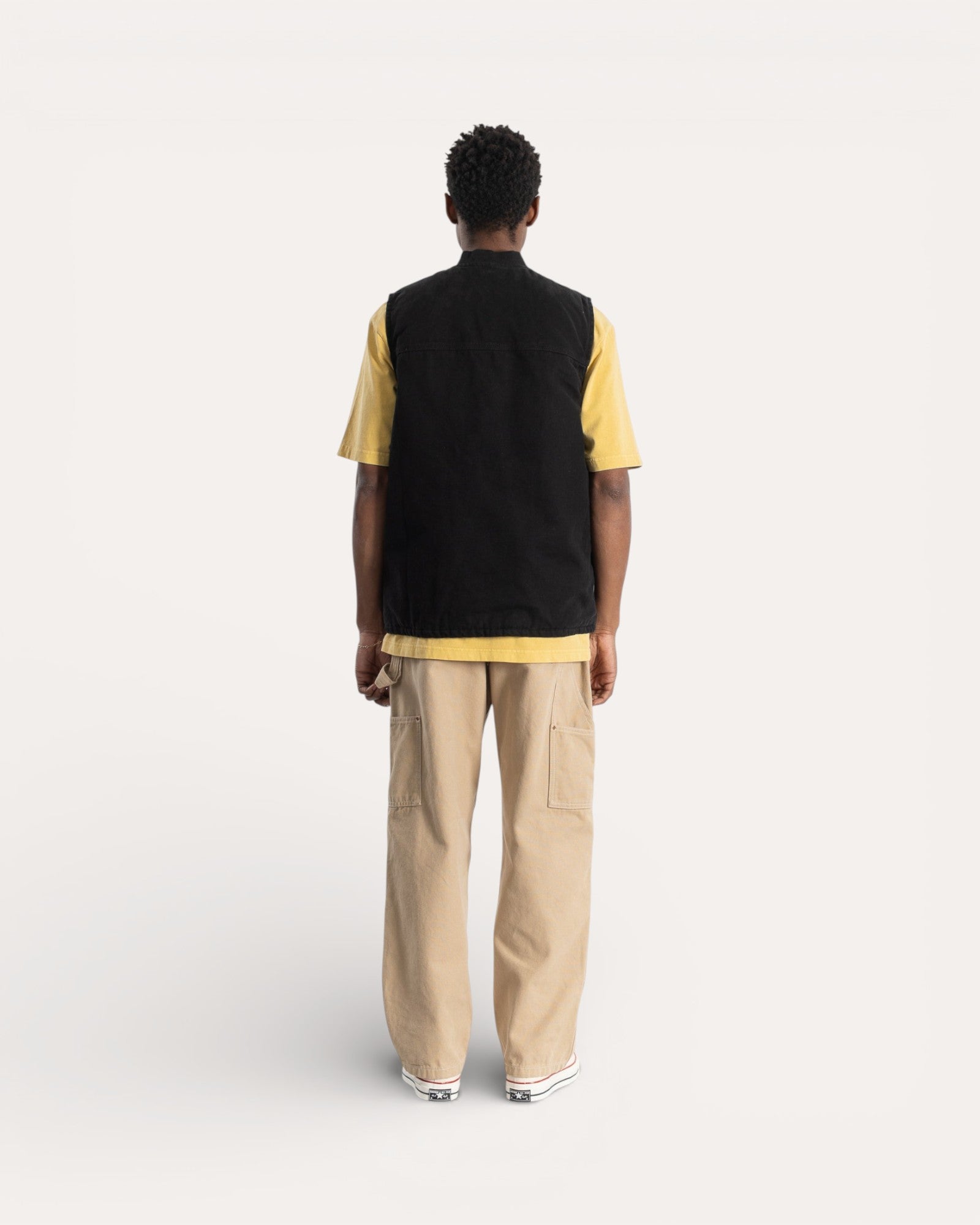 Pork Chop Vest Black Stan Ray