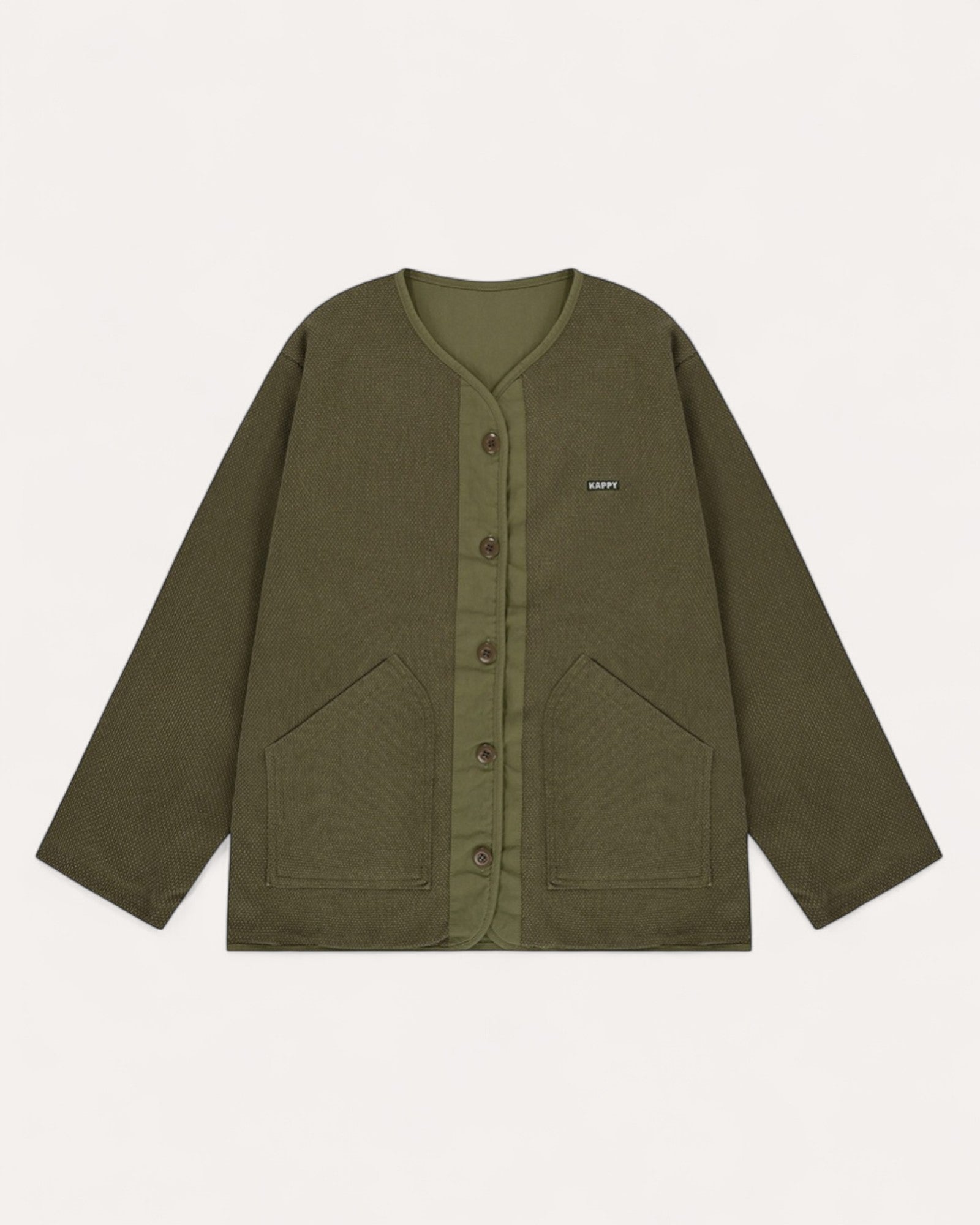 Reversible Utility Jacket Kaki