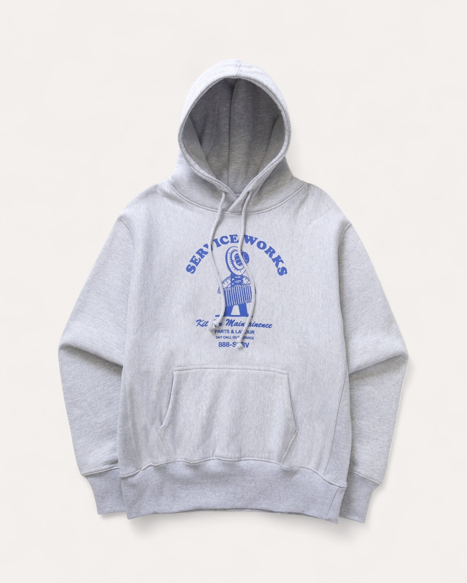 Service Works Hoodie Maintenance Gray