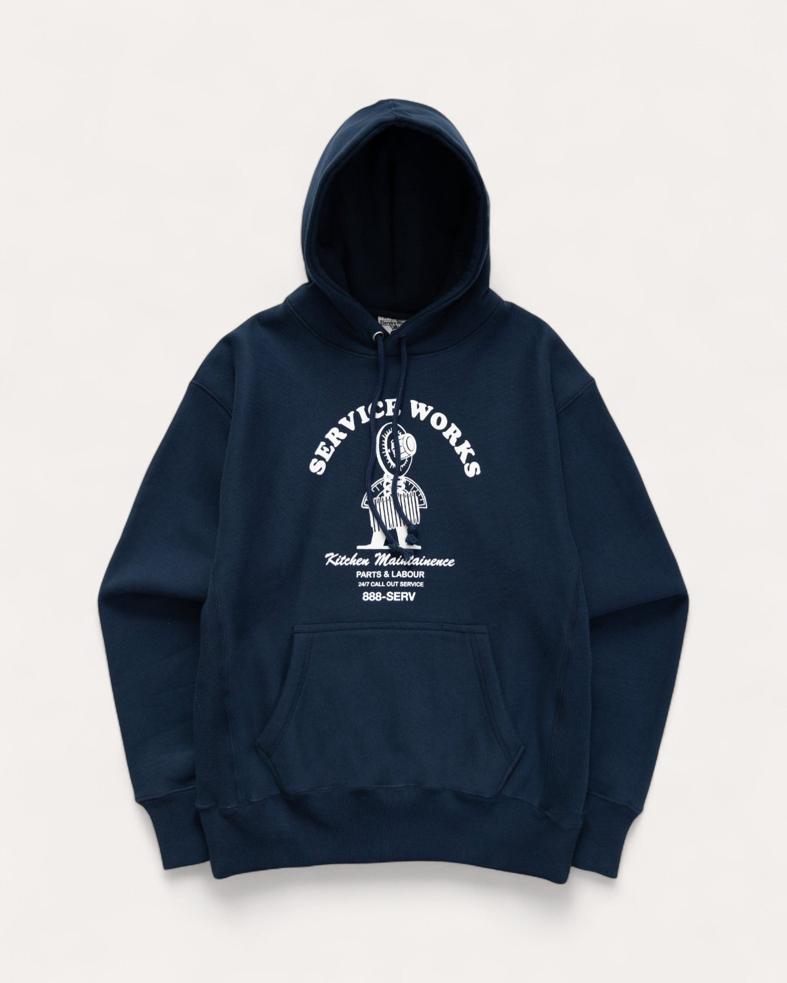 Service Works Hoodie Maintenance Navy