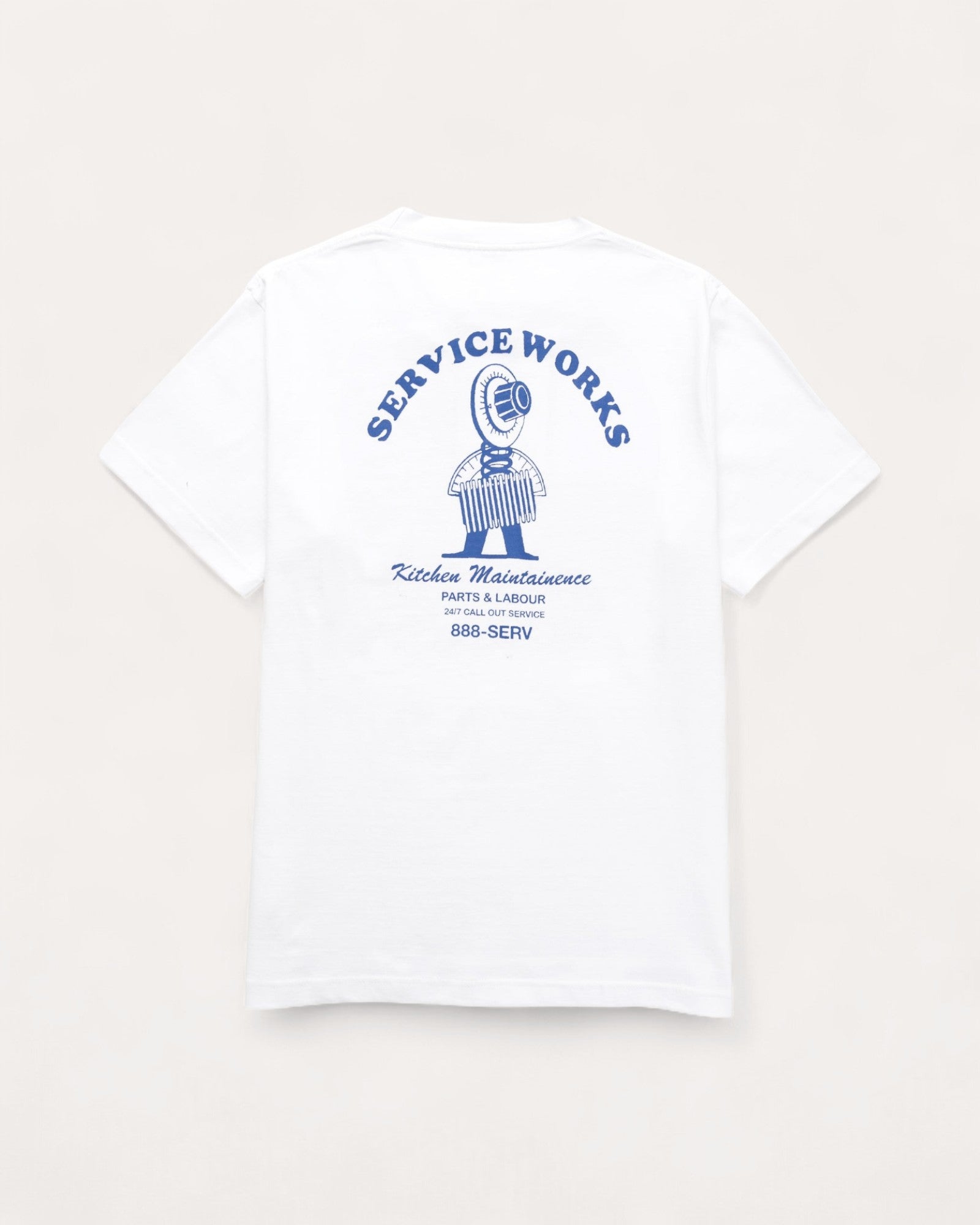 Service Works Maintenance T-Shirt White