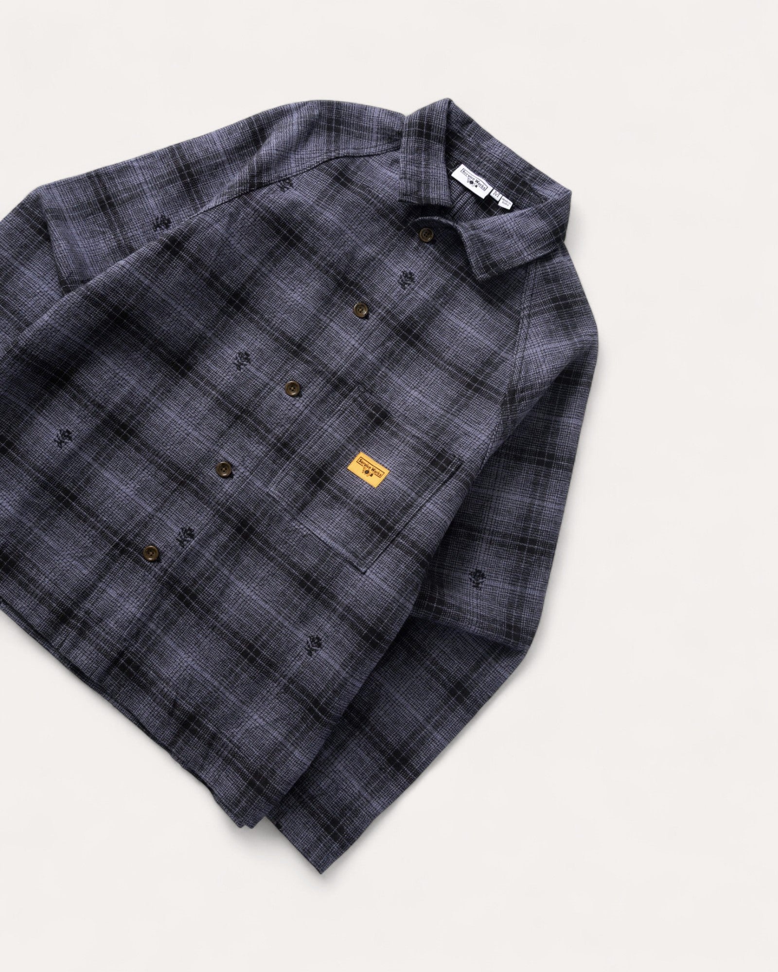 Service Works Thistle Plaid Front Of House Jacket - Black