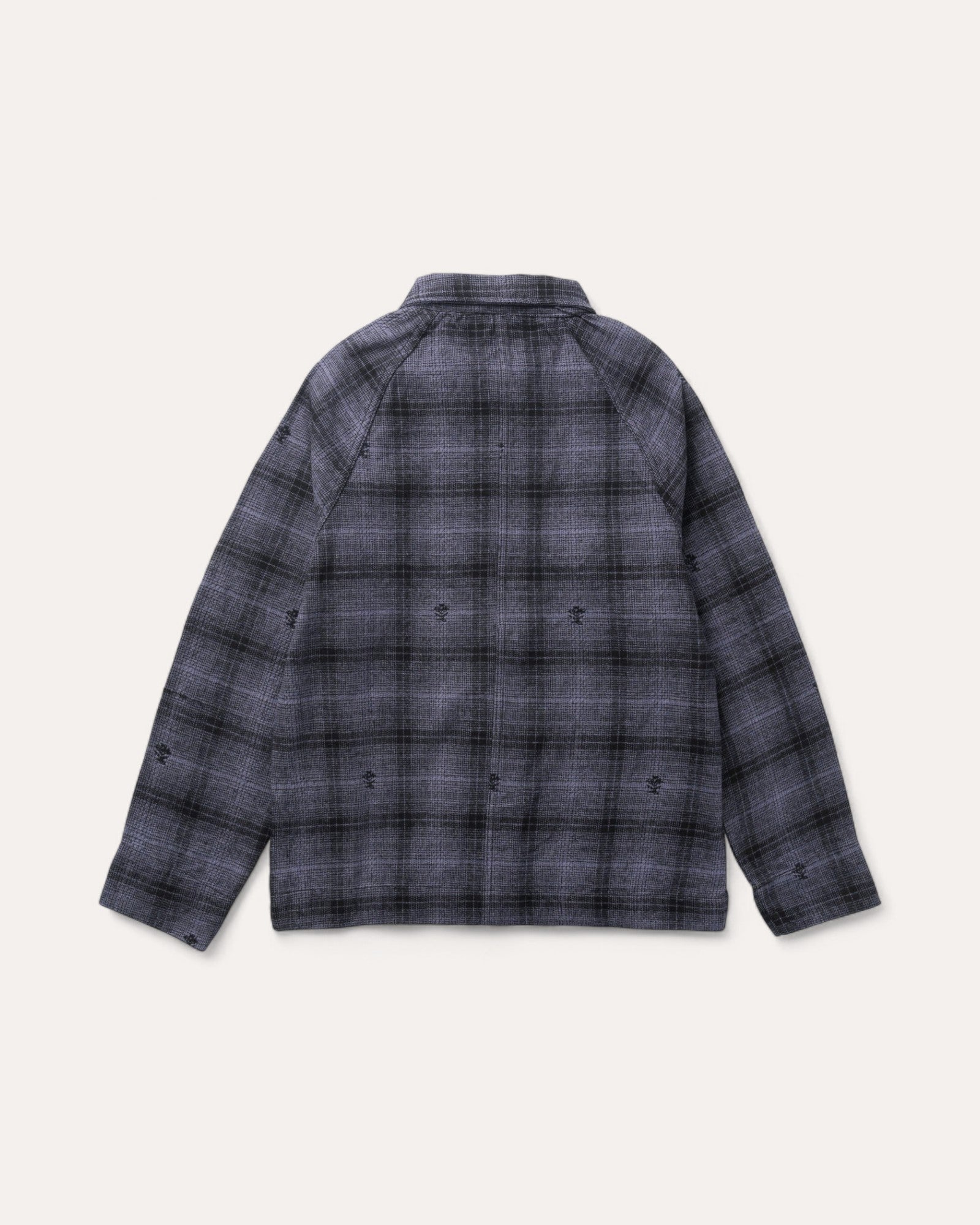 Service Works Thistle Plaid Front Of House Jacket - Black