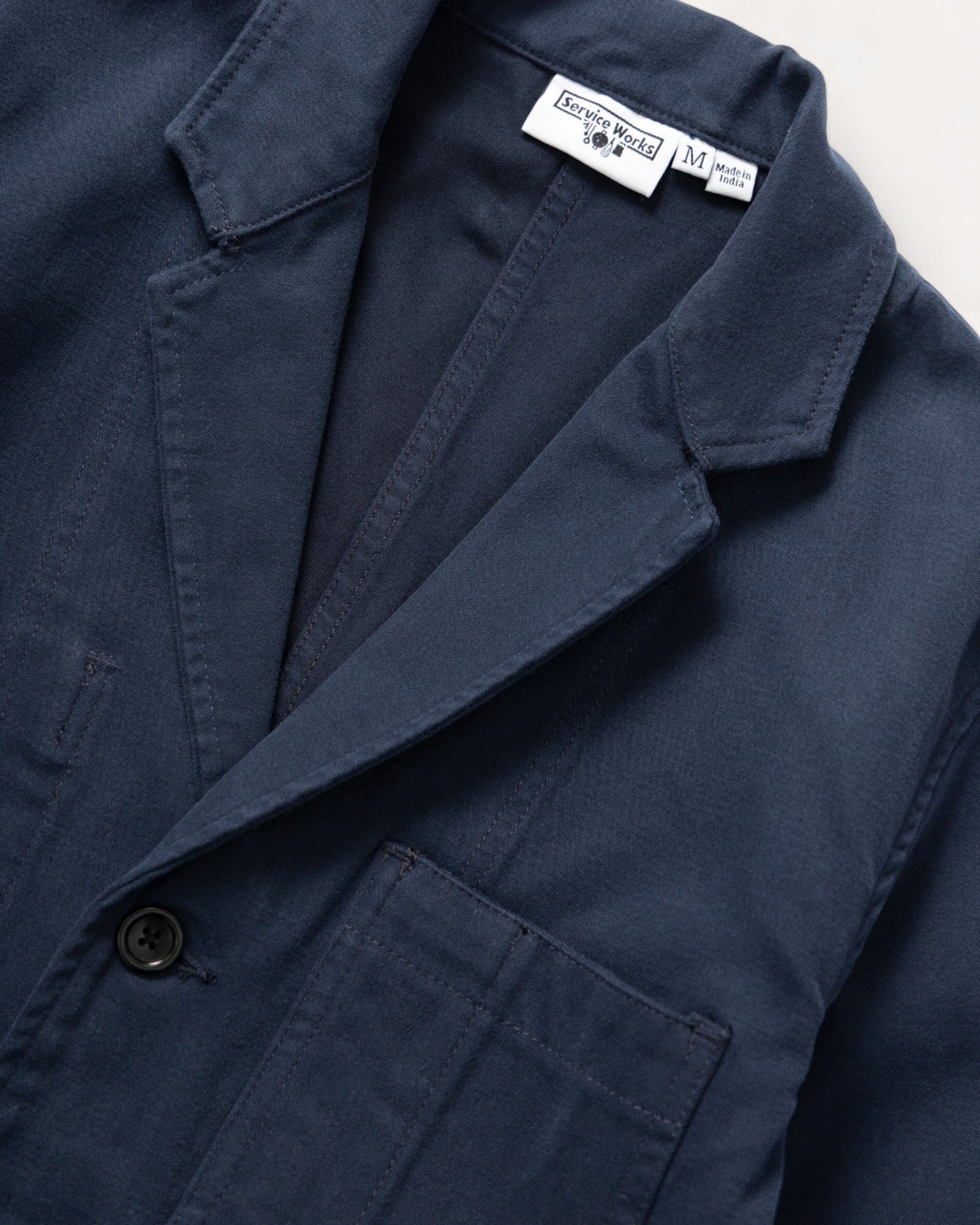 Service Works - Moleskin Server Suit Jacket - Dark Navy