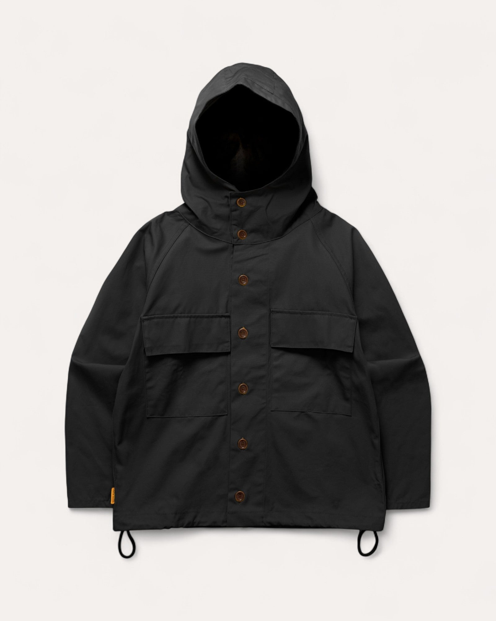 Service Works Waxed Cotton Allotment Parka - Black