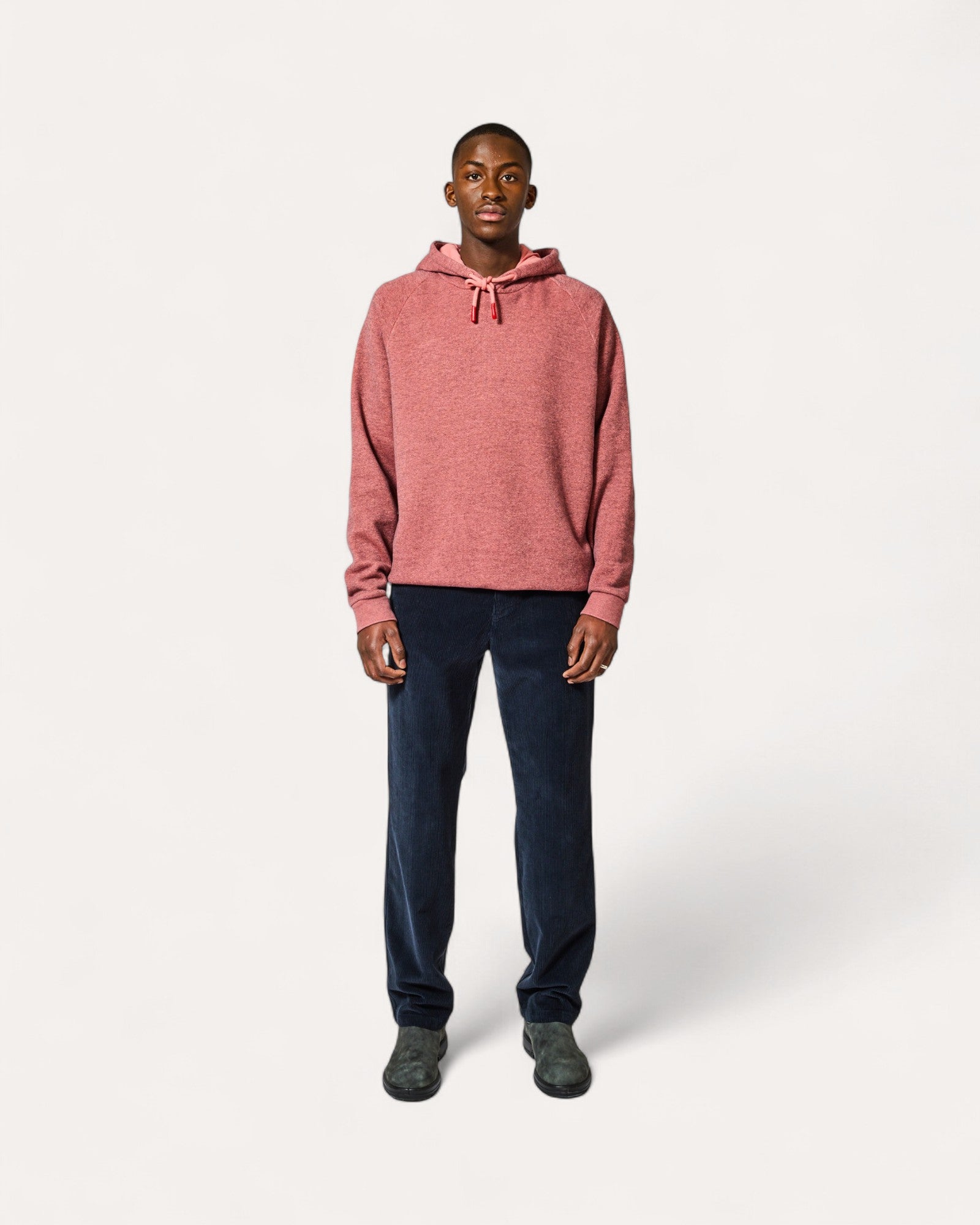 Hoodie HOMECORE Terry Coral Pink