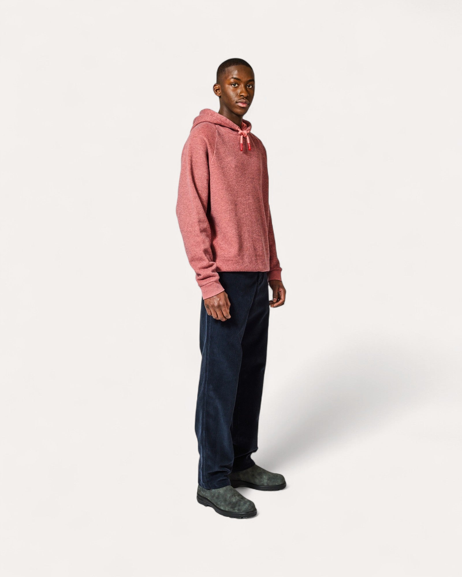 Hoodie HOMECORE Terry Coral Pink