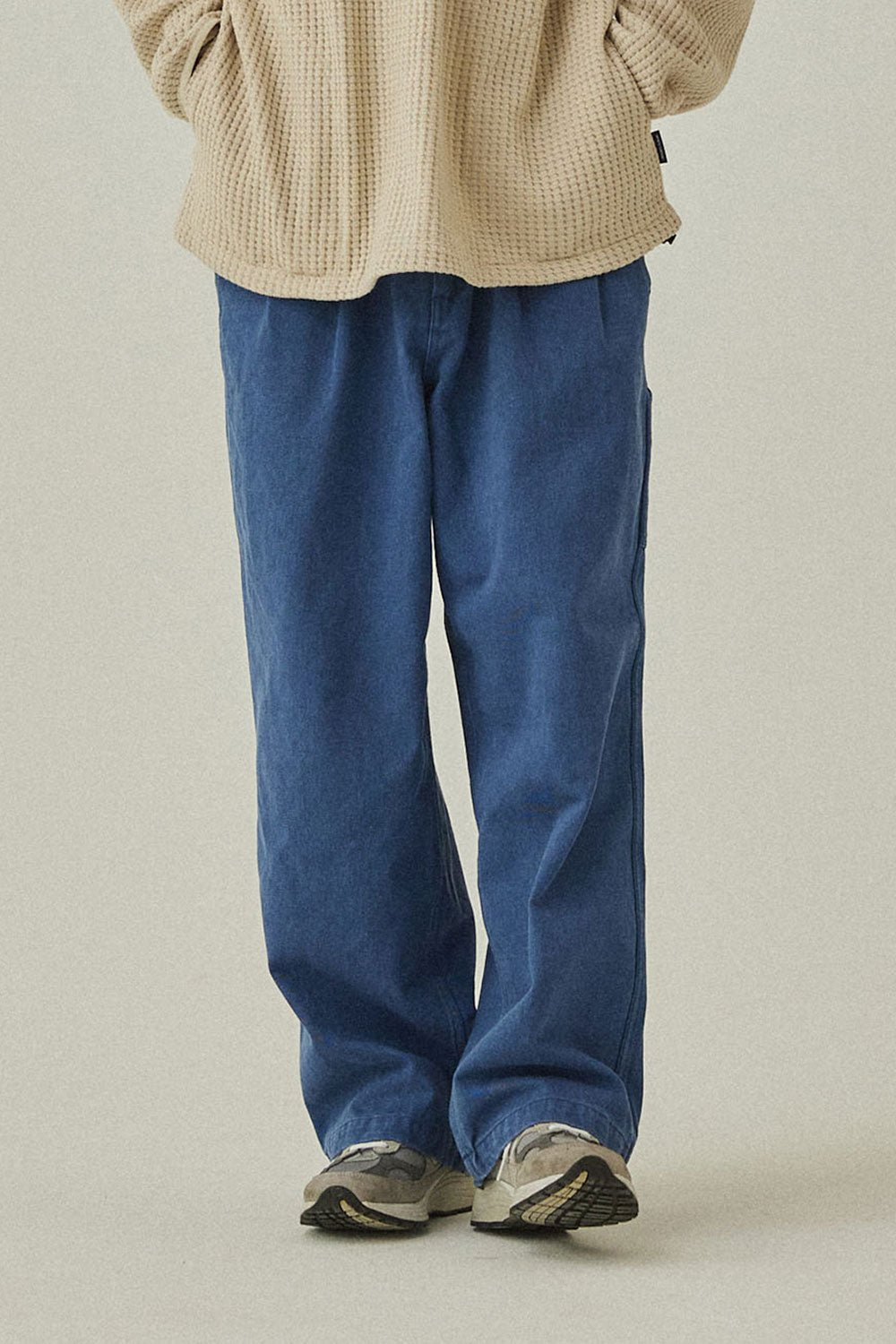 Pantalon Two Tuck Wide Kation Blue