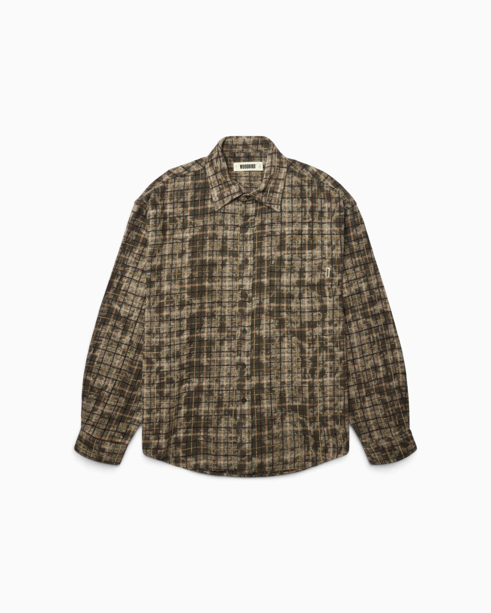 Chemise Woodbird Jong Wash Check Shirt