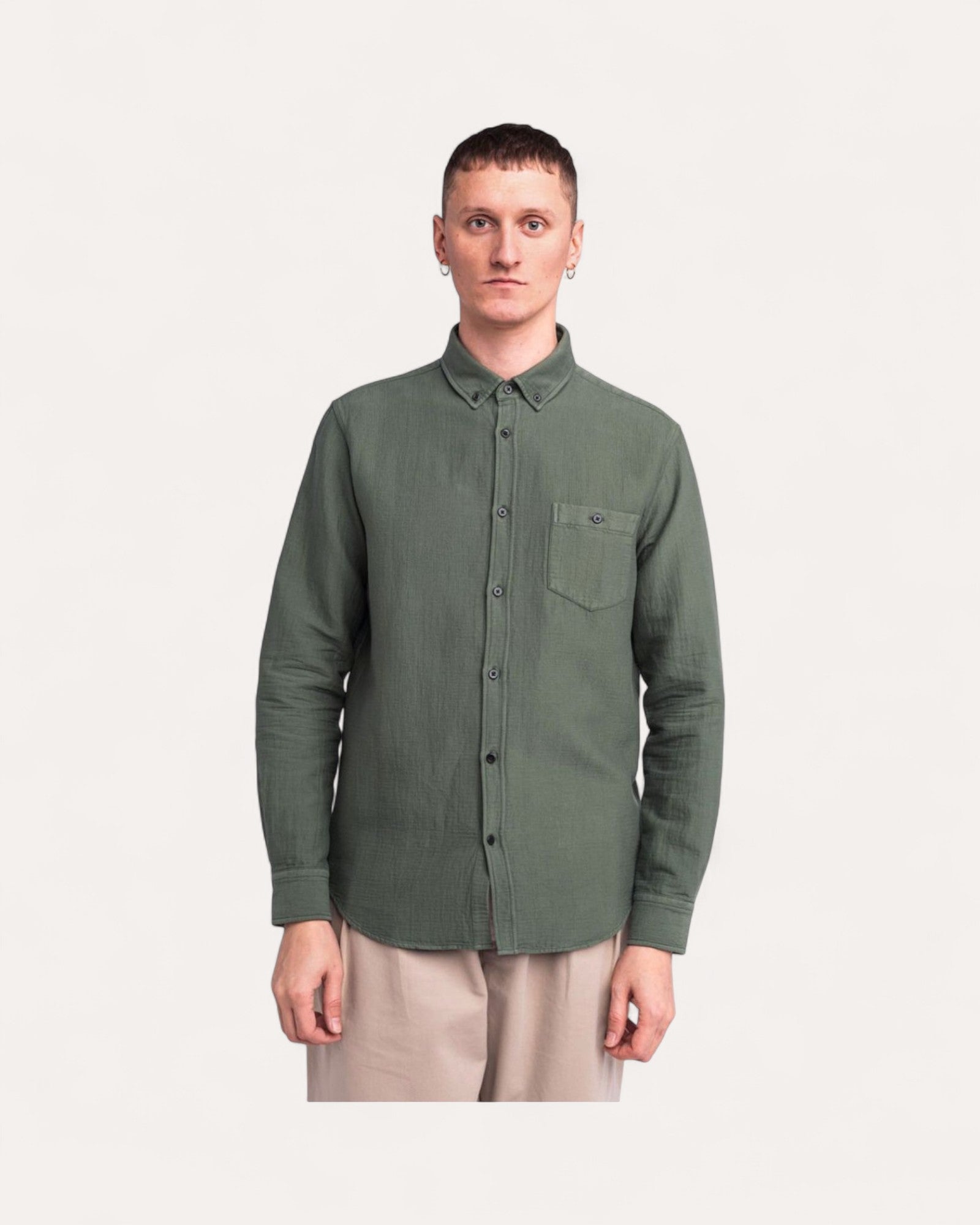 Chemise OLOW Classico Marsh Kaki