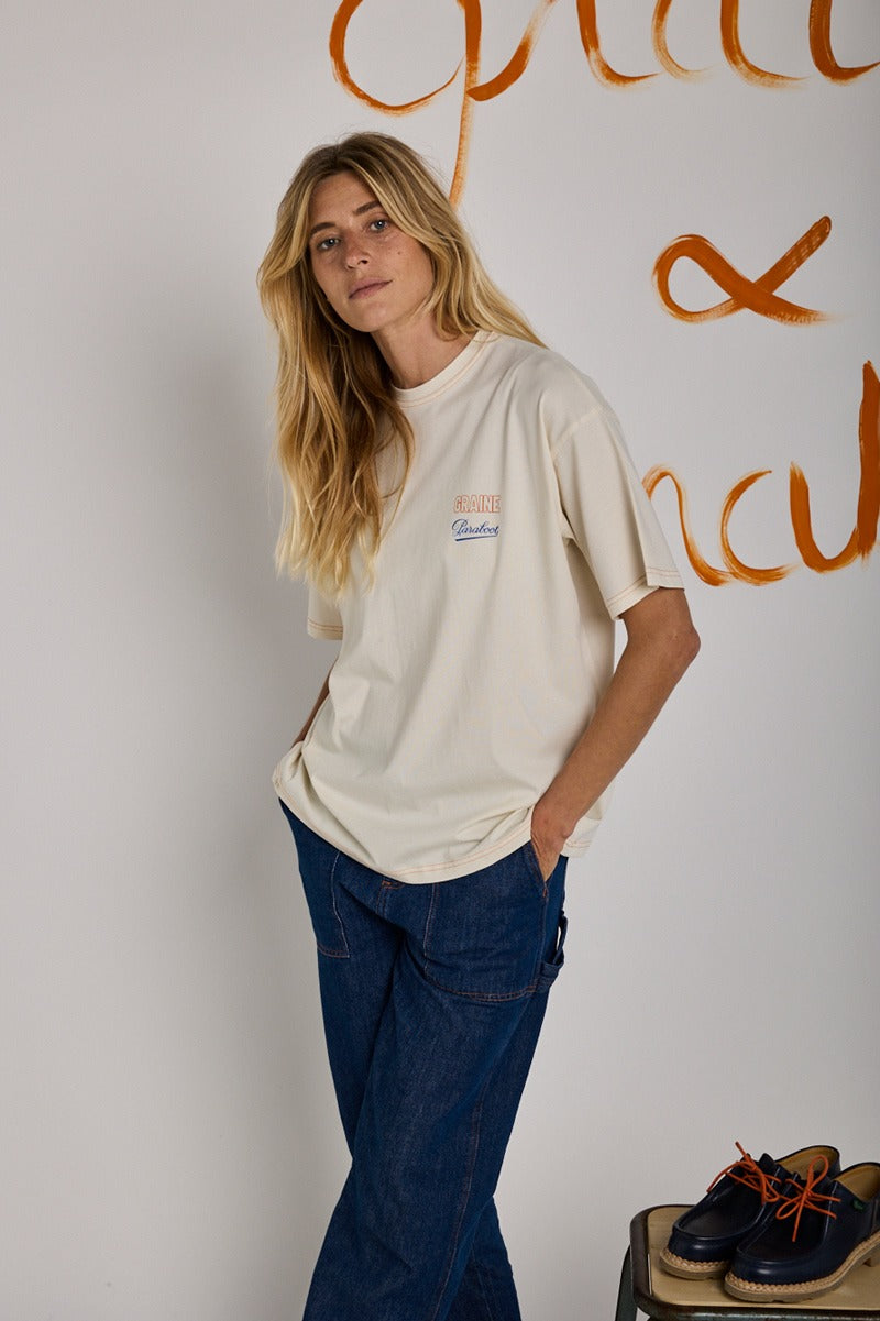 T-shirt logo Paraboot